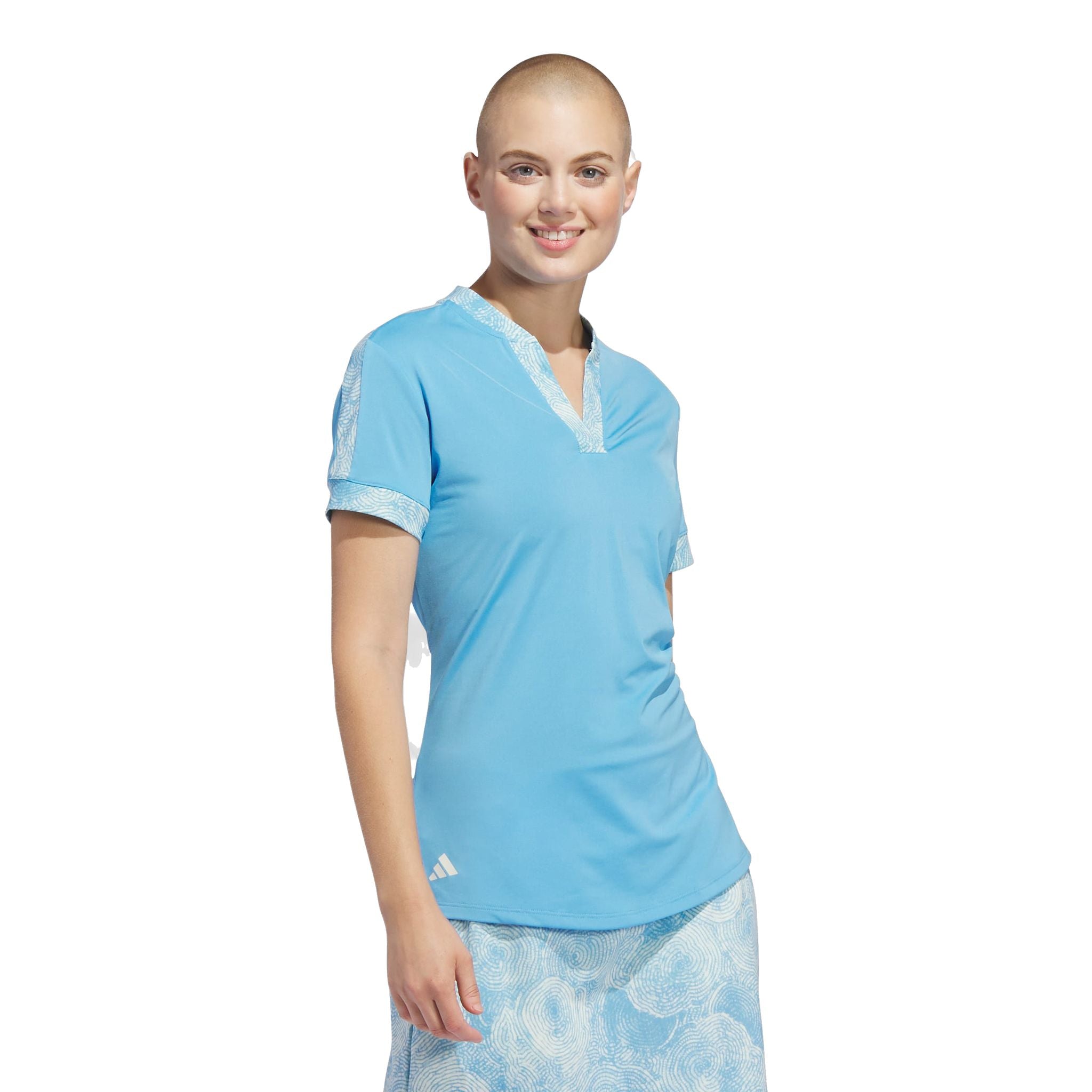 Polo da donna con stampa Adidas Ultimate365