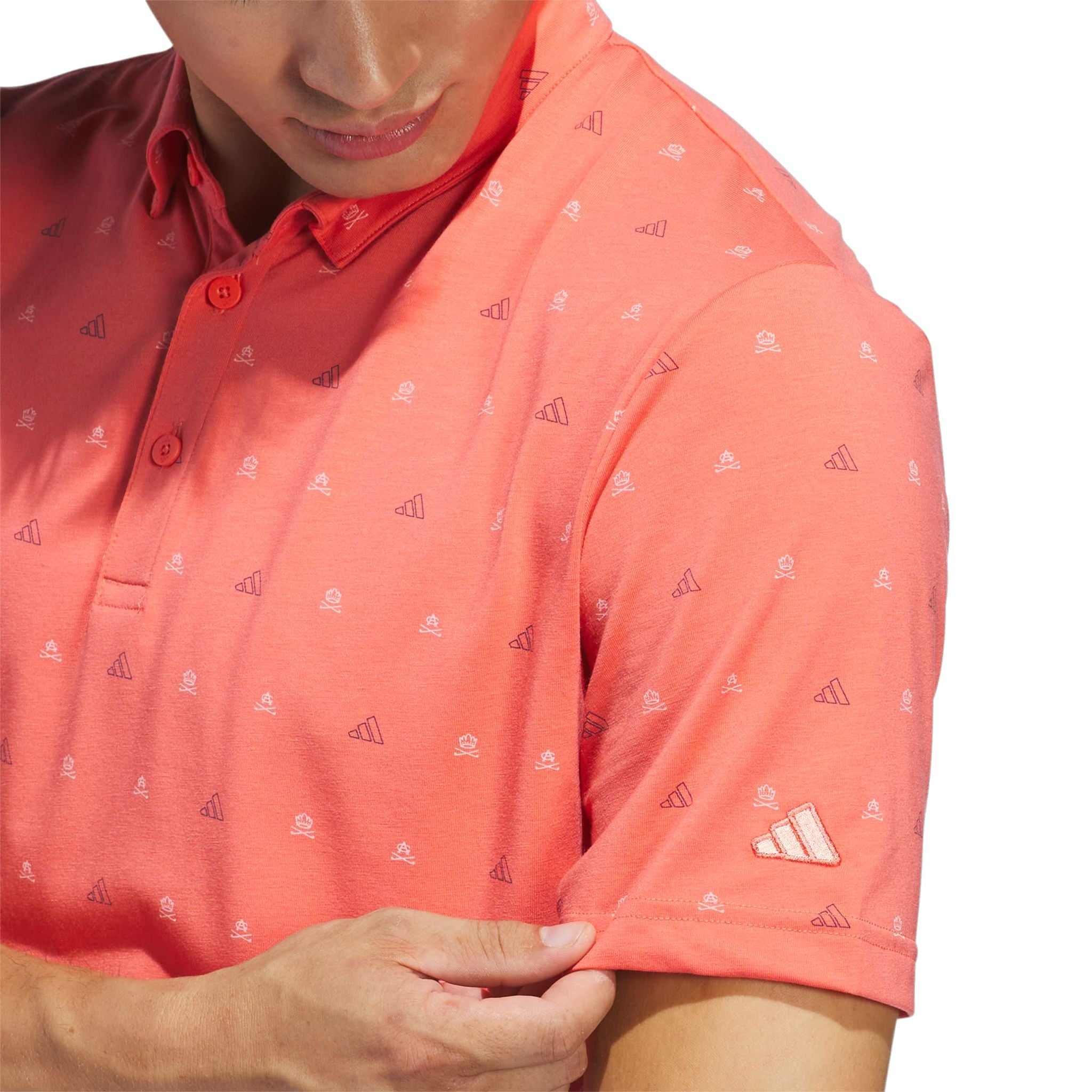 Polo Adidas Go-To Print da uomo