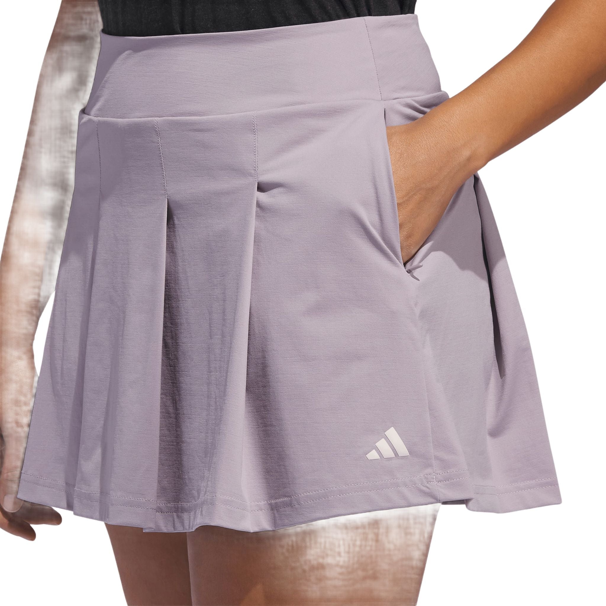 Gonna-pantalone plissettata Adidas Ultimate365 Tour Twistknit da donna