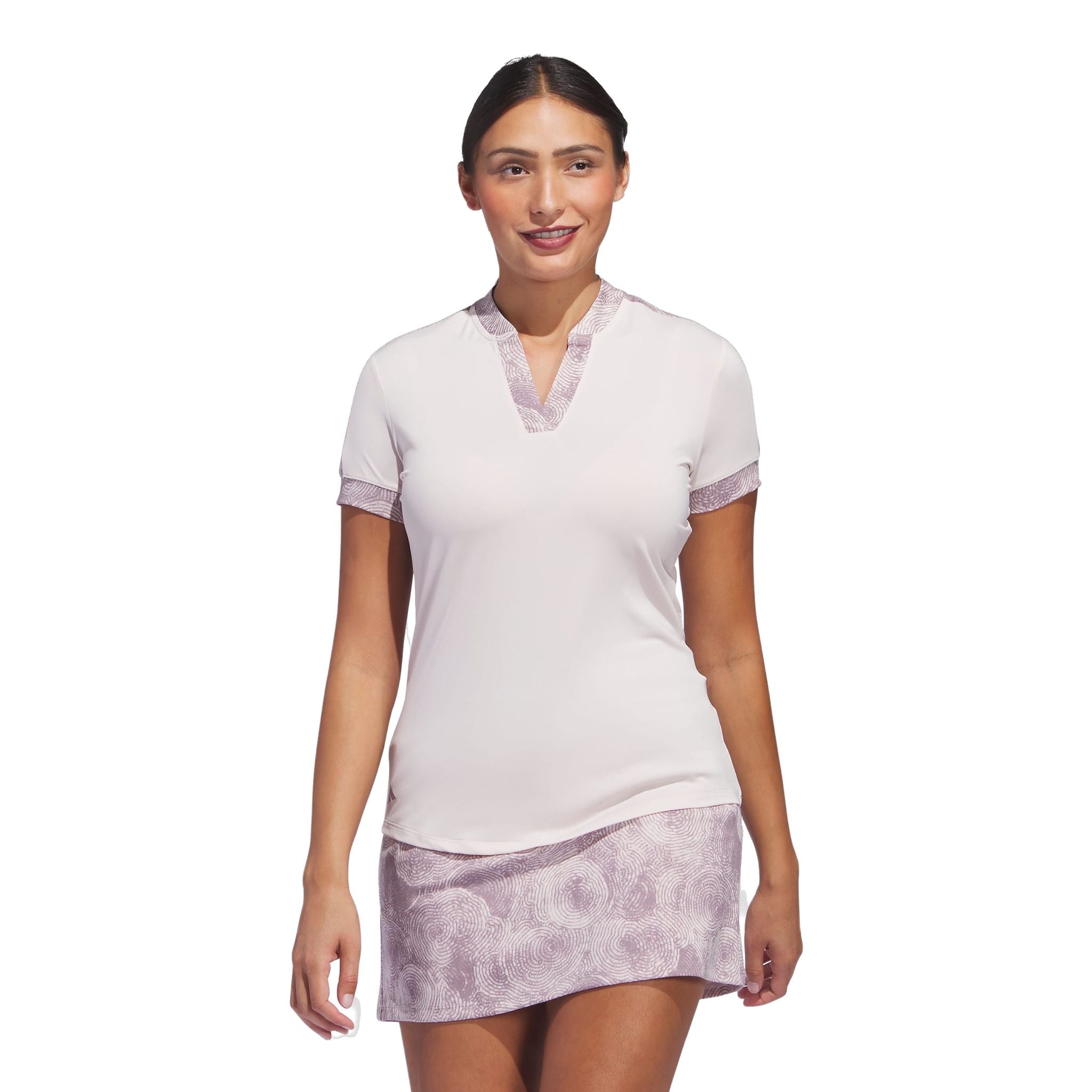 Polo da donna con stampa Adidas Ultimate365