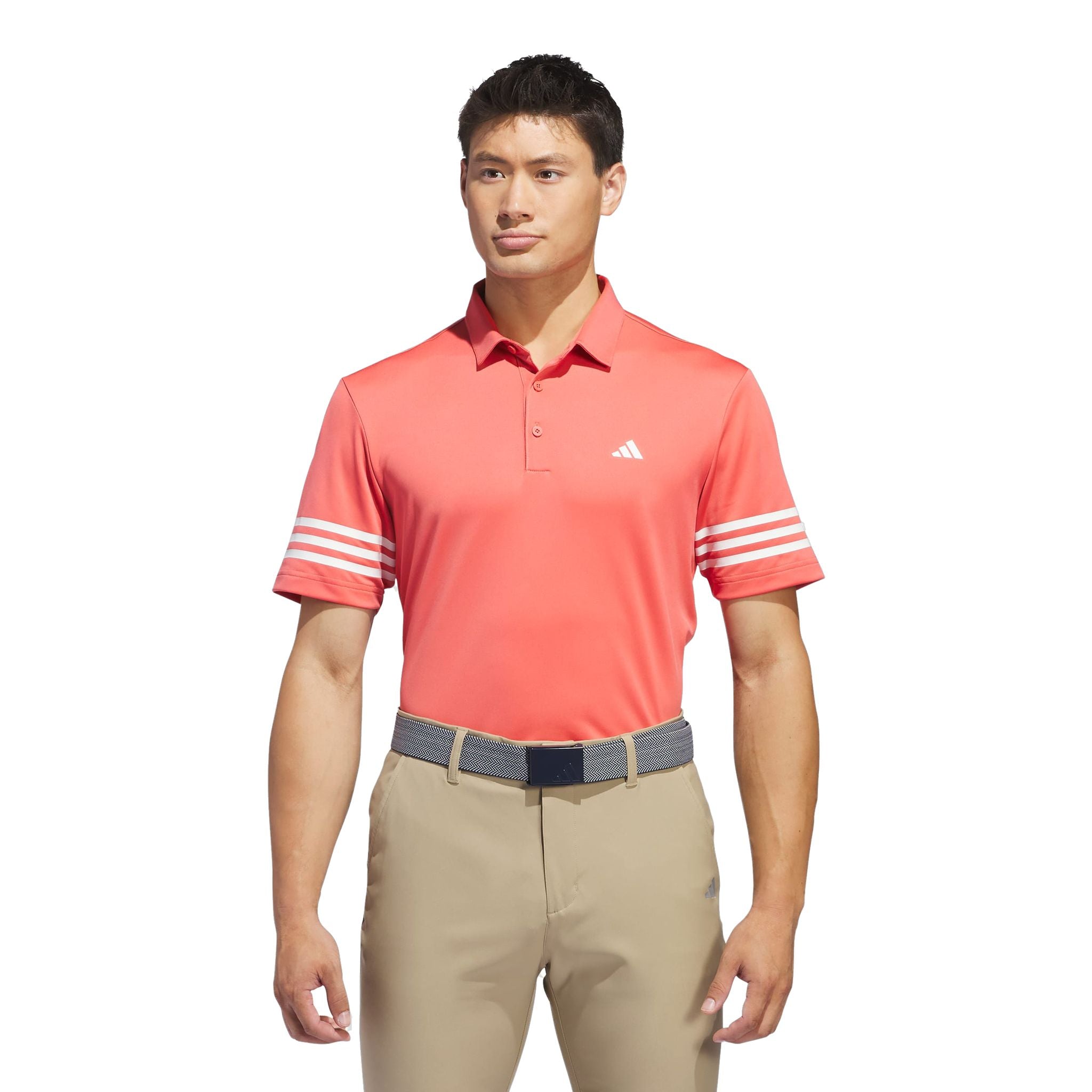 Polo da uomo Adidas Core Three Stripe