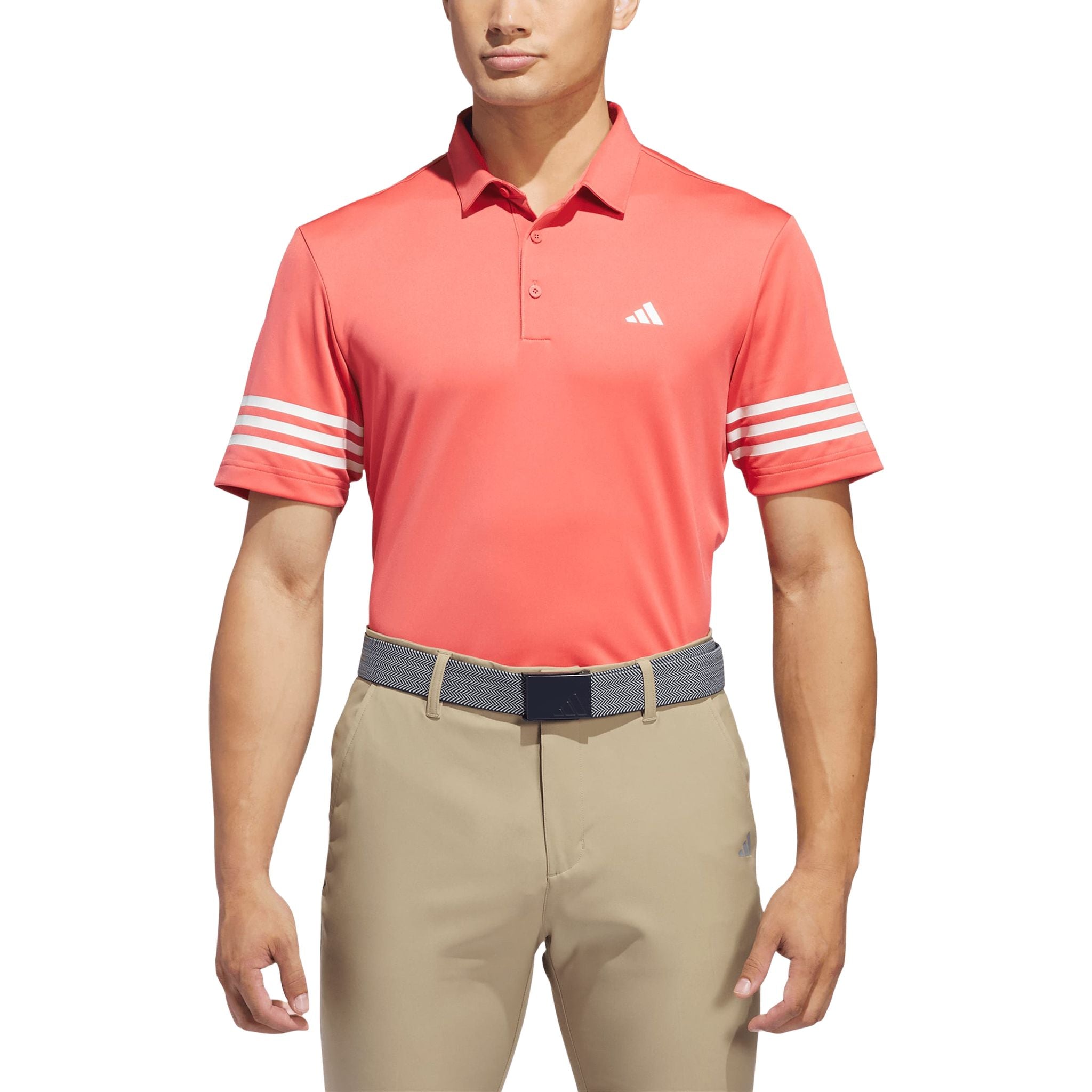 Polo da uomo Adidas Core Three Stripe