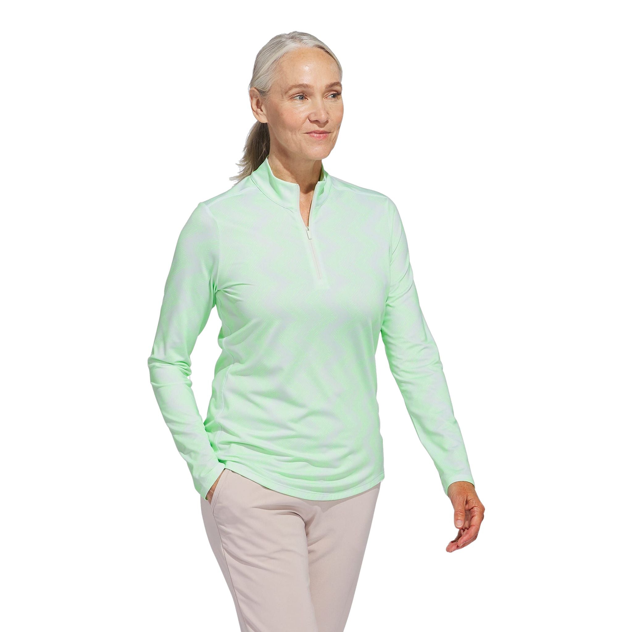 Adidas Ultimate365 stampato a maniche lunghe da donna