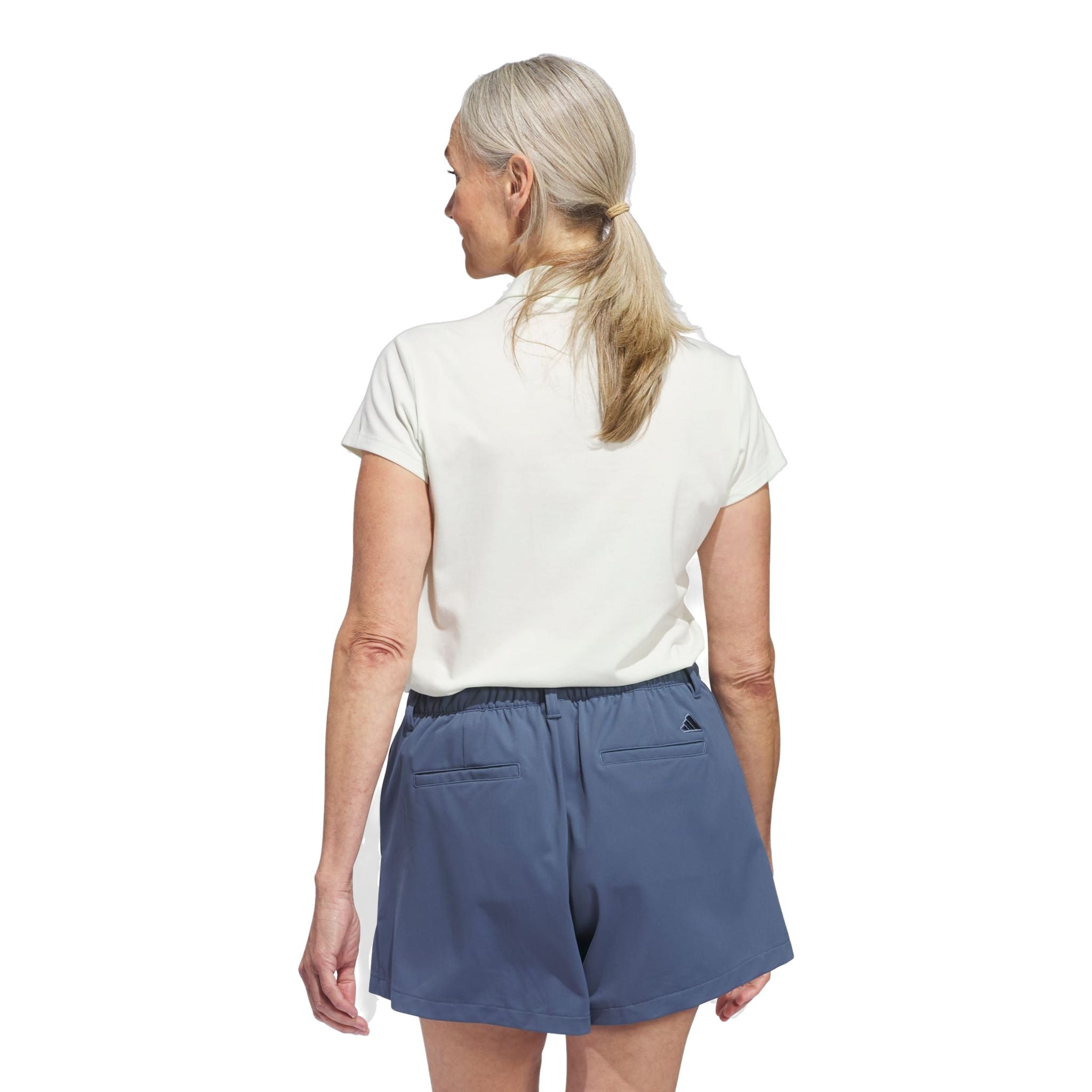 Polo da donna Adidas Go-To Heathered