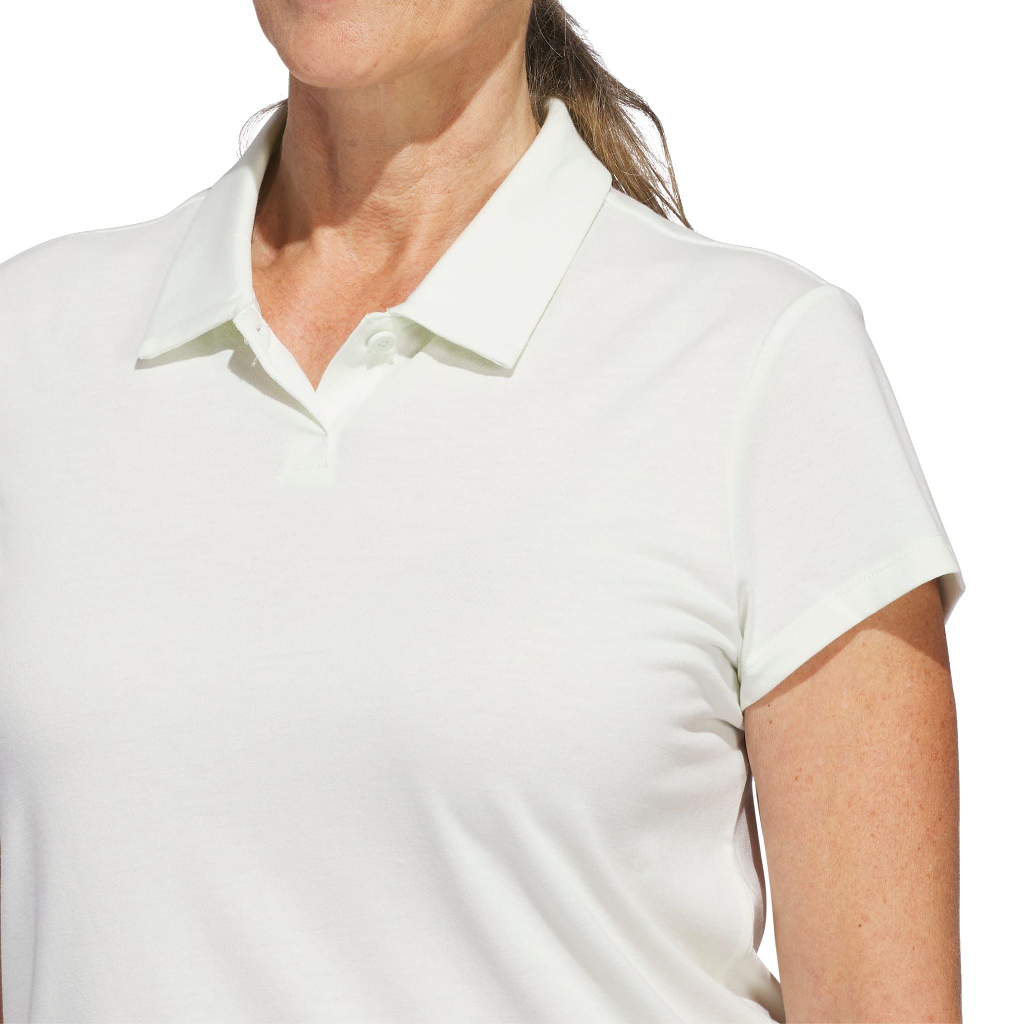 Polo da donna Adidas Go-To Heathered