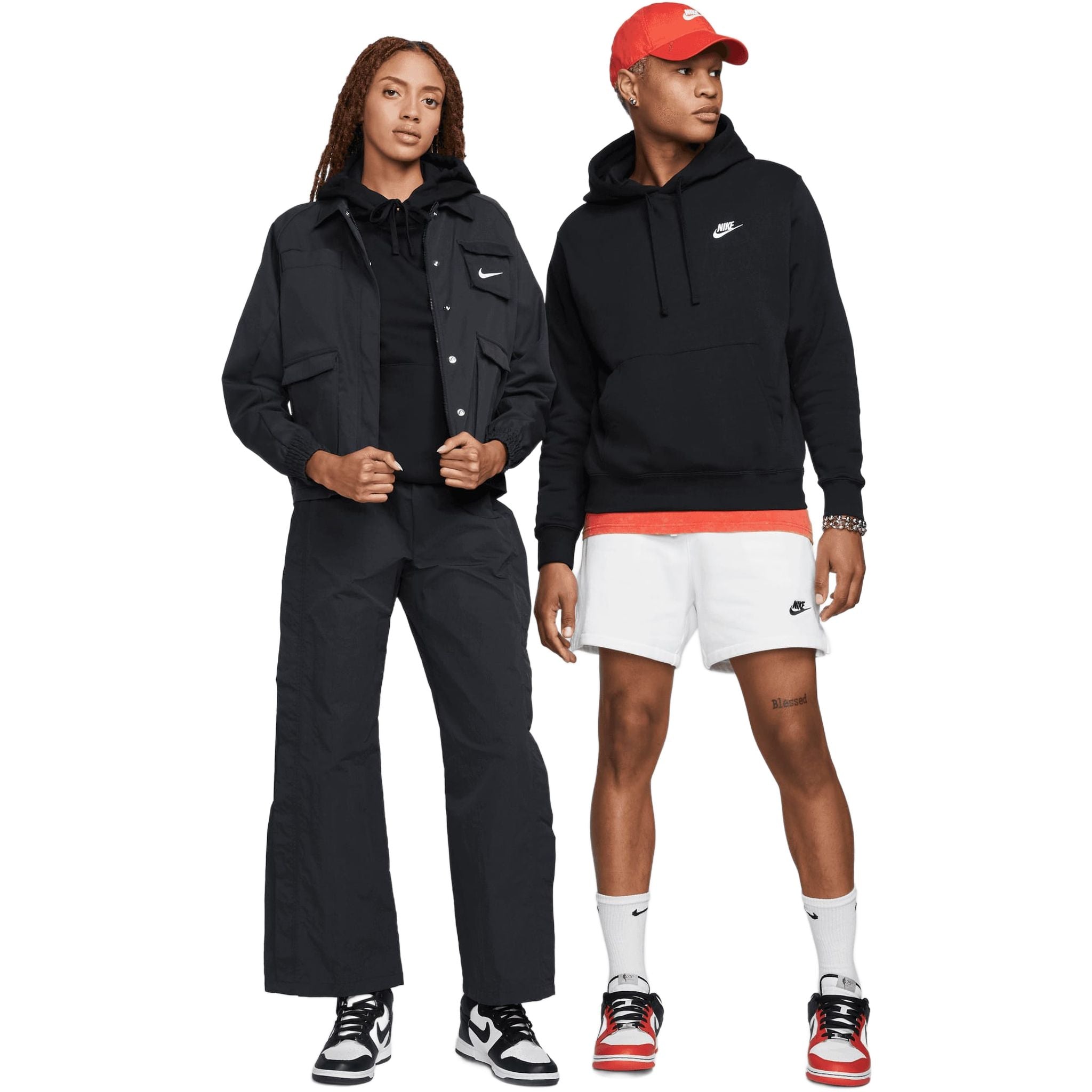 Felpa con cappuccio Nike Club da uomo