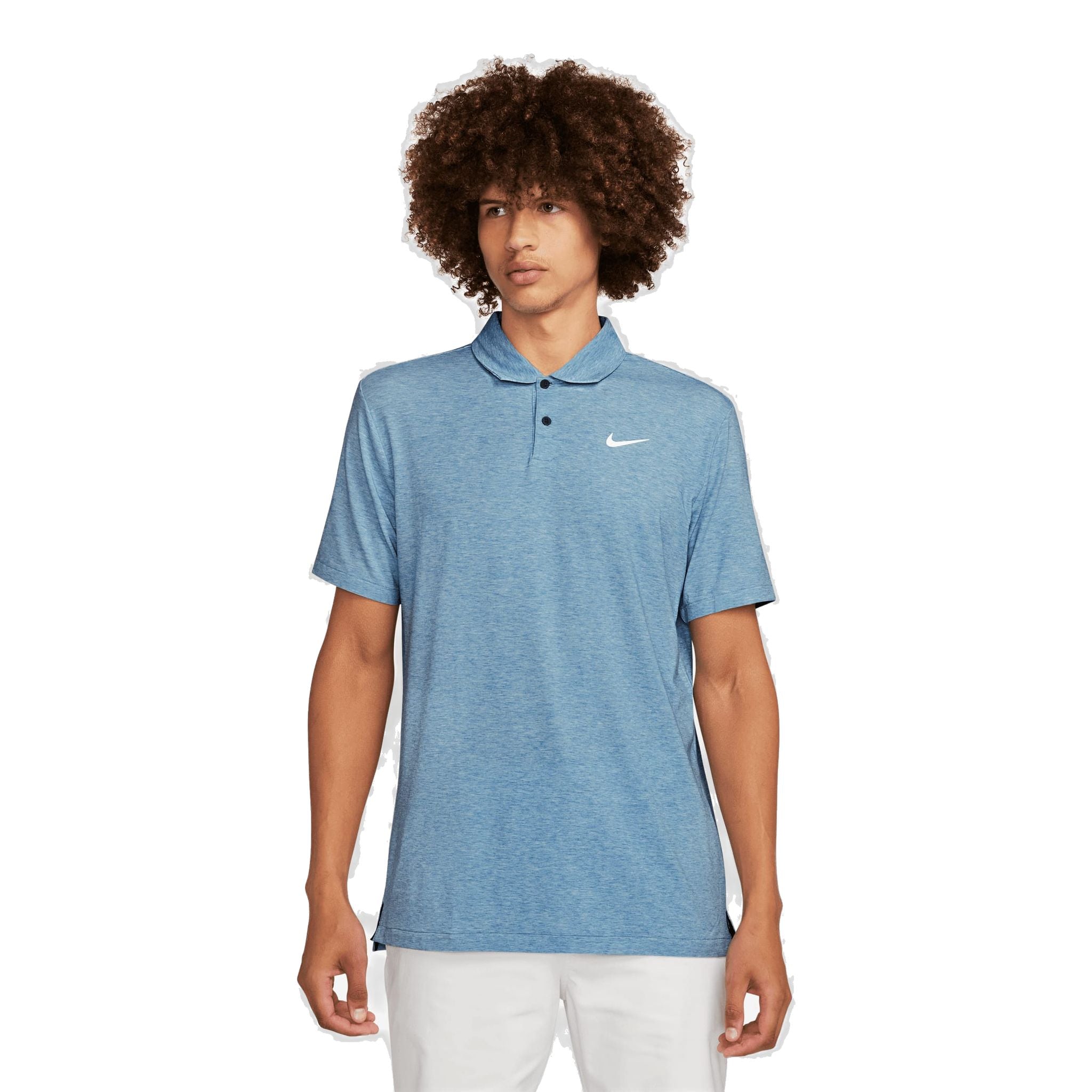 Polo Nike Dri-Fit Tour Heather da uomo