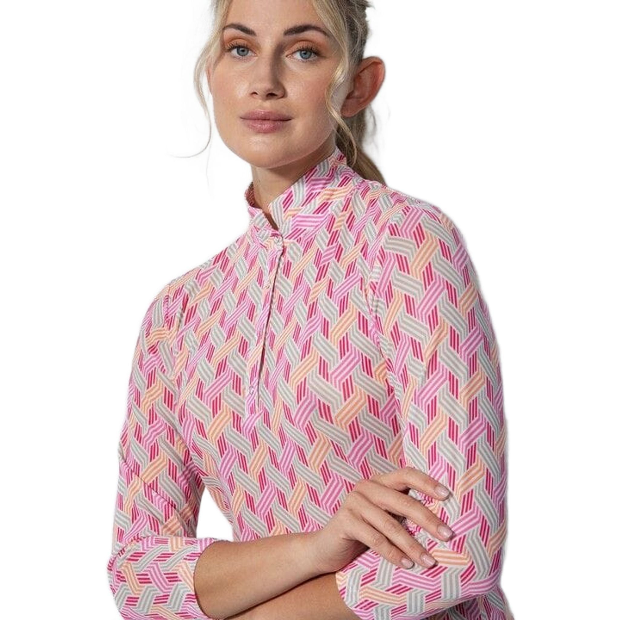 Polo da donna Daily Sports Digne Mesh a maniche 3/4