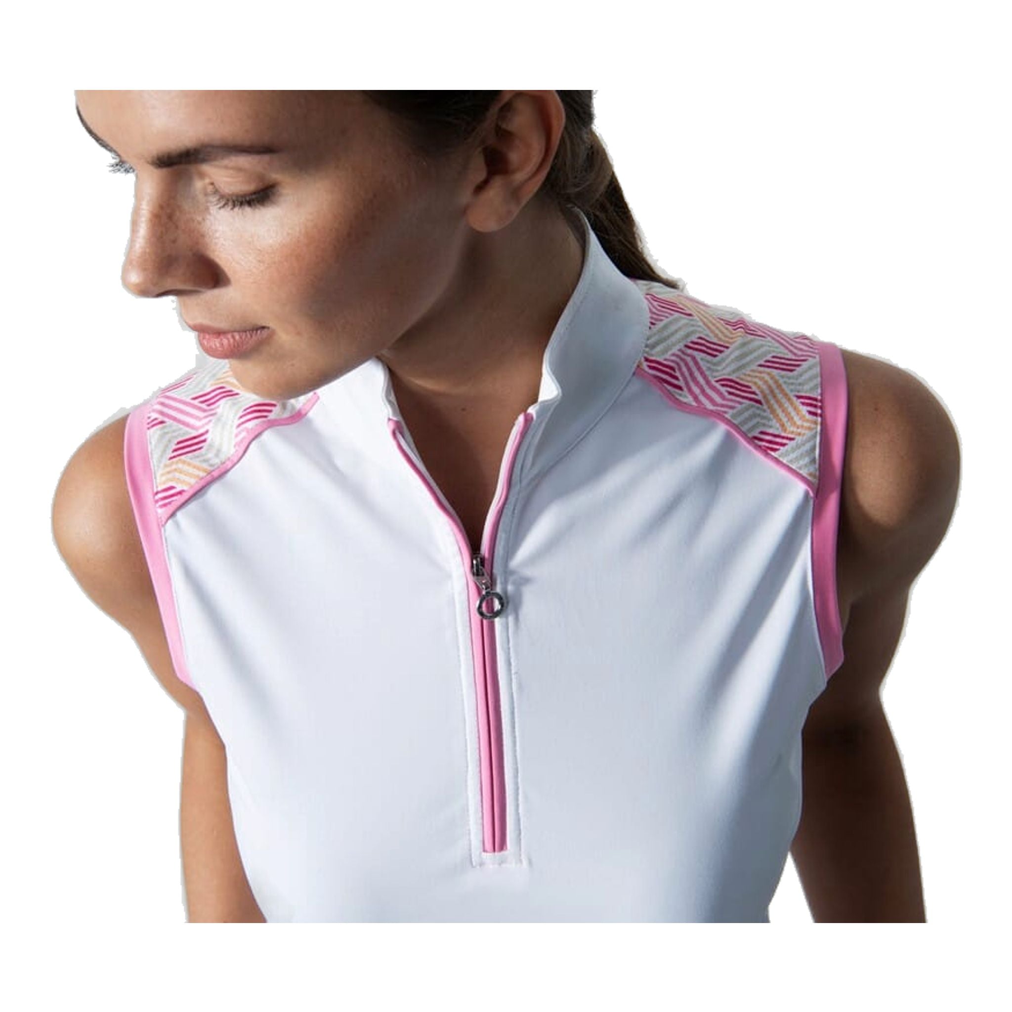 Daily Sports Perugia Maglia senza maniche a mezzo collo da donna