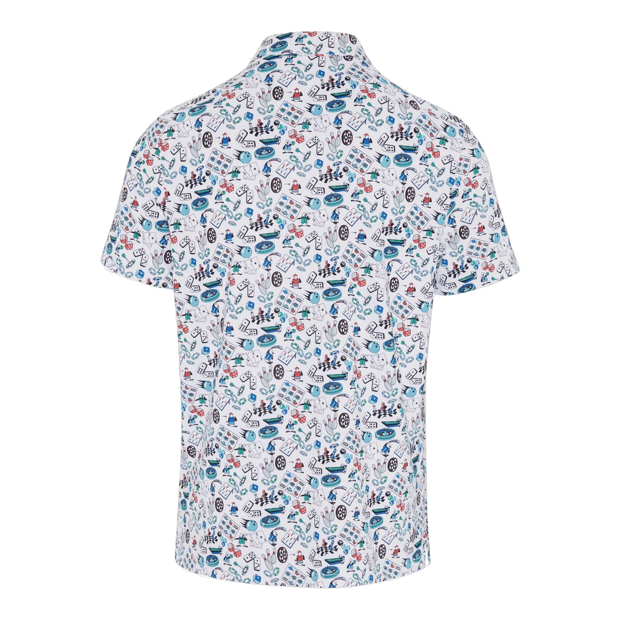 Polo originale Penguin Roadmap All-Over Novelty da uomo