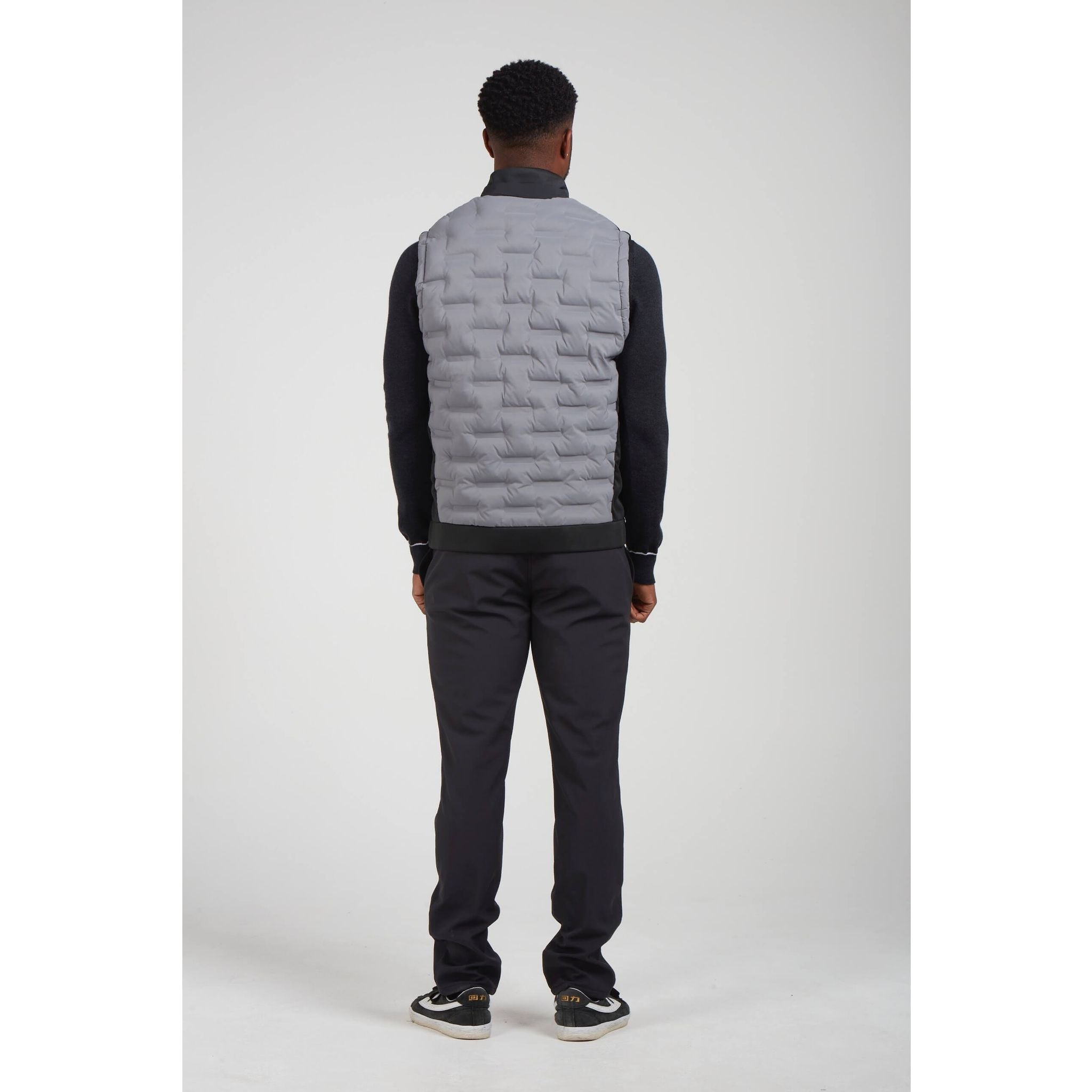 Gilet isolante Original Penguin Mixed Media Block da uomo