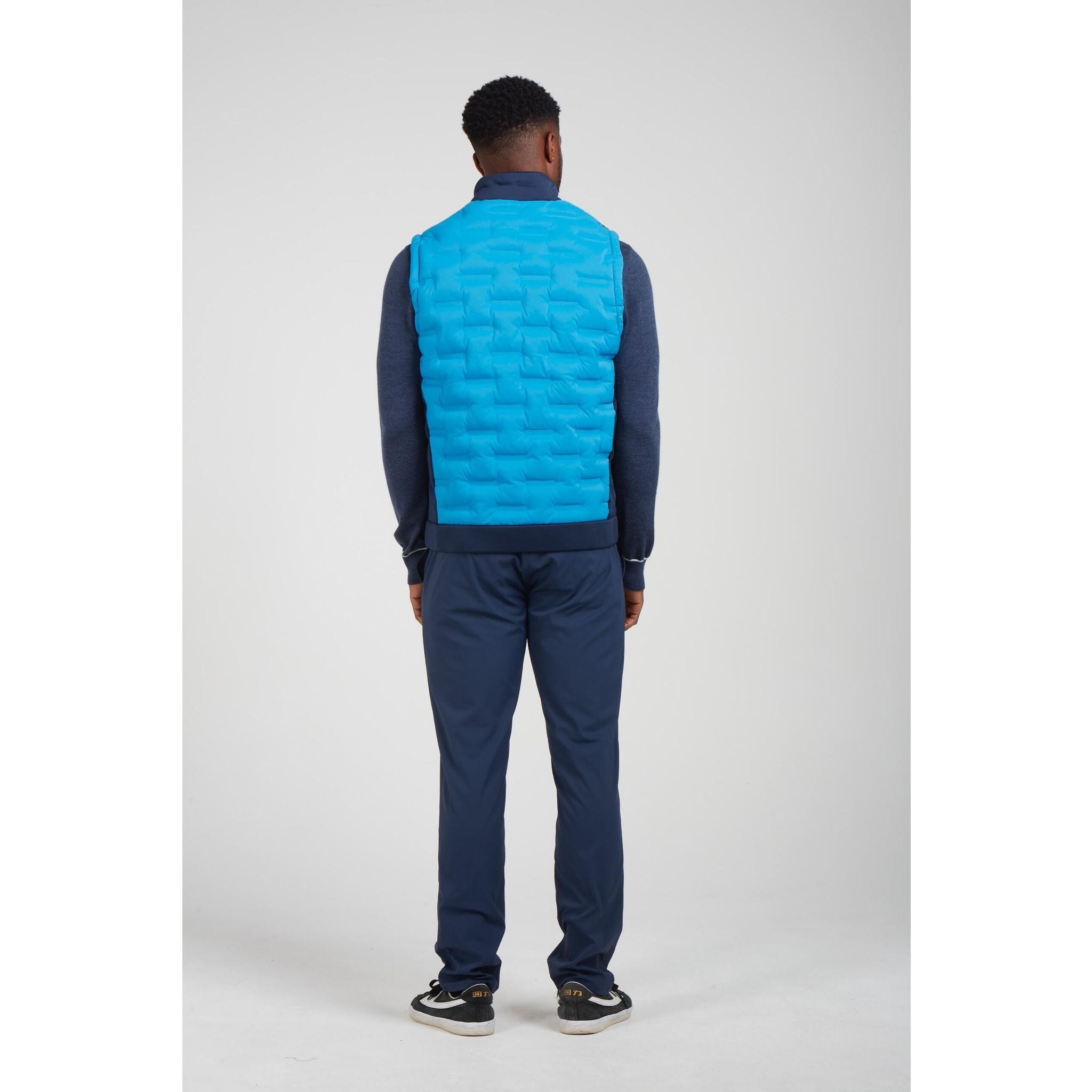 Gilet isolante Original Penguin Mixed Media Block da uomo