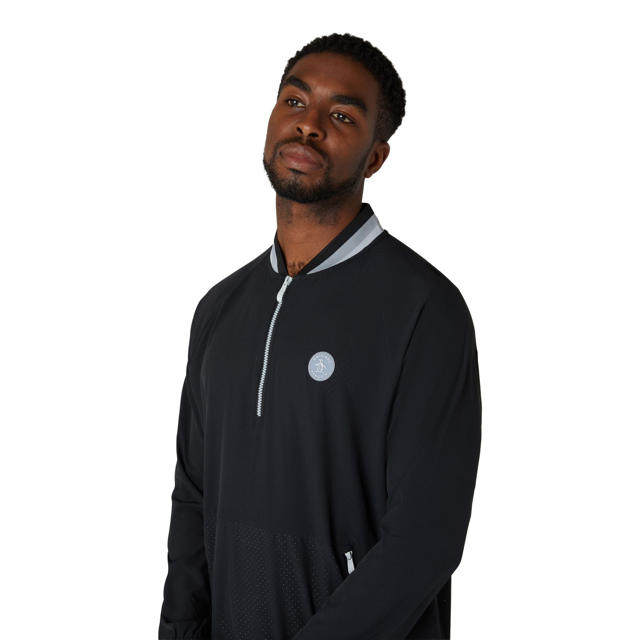Maglione antivento con cerniera 1/4 Original Penguin Heritage da uomo