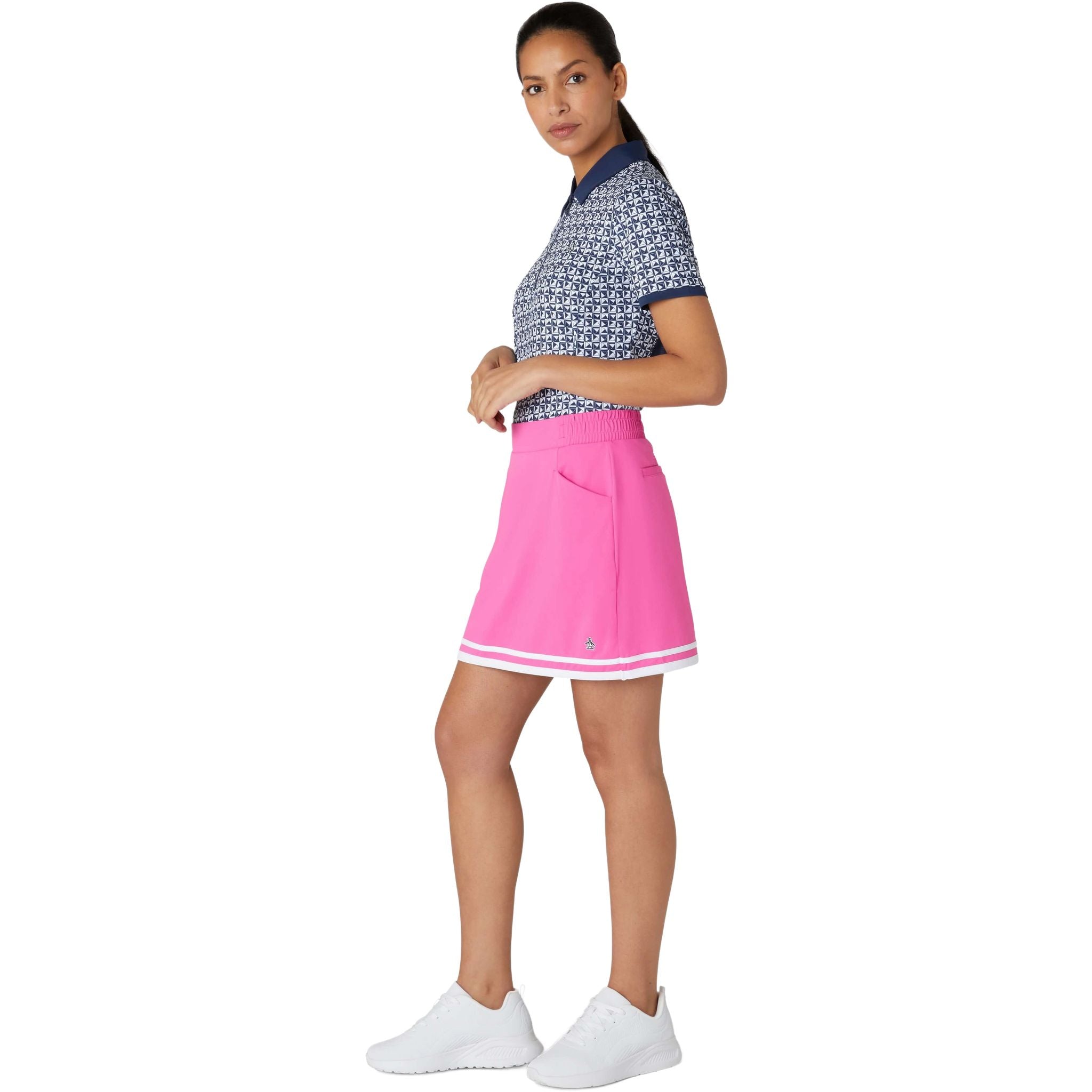 Gonna pantalone originale Penguin Essential color block da donna