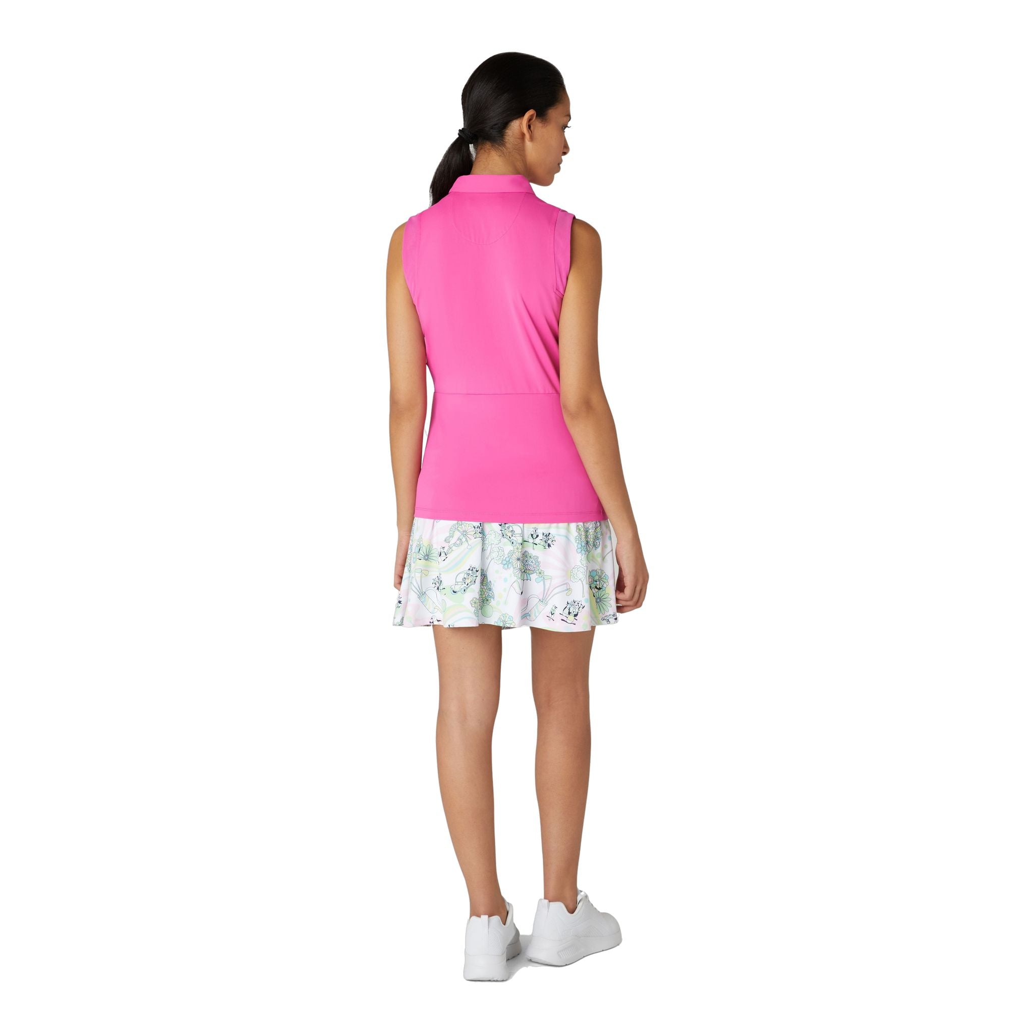 Polo da donna con zip originale Penguin