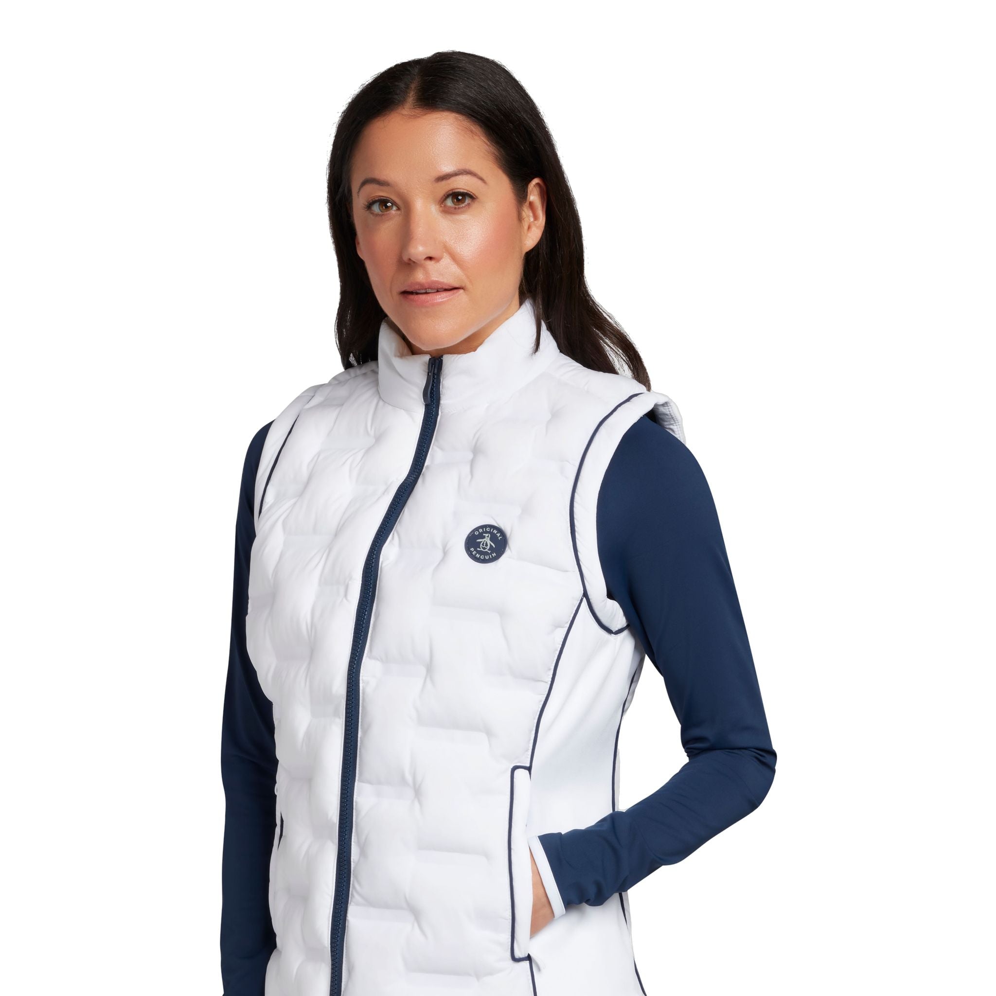 Gilet isolante in tessuto Original Penguin da donna