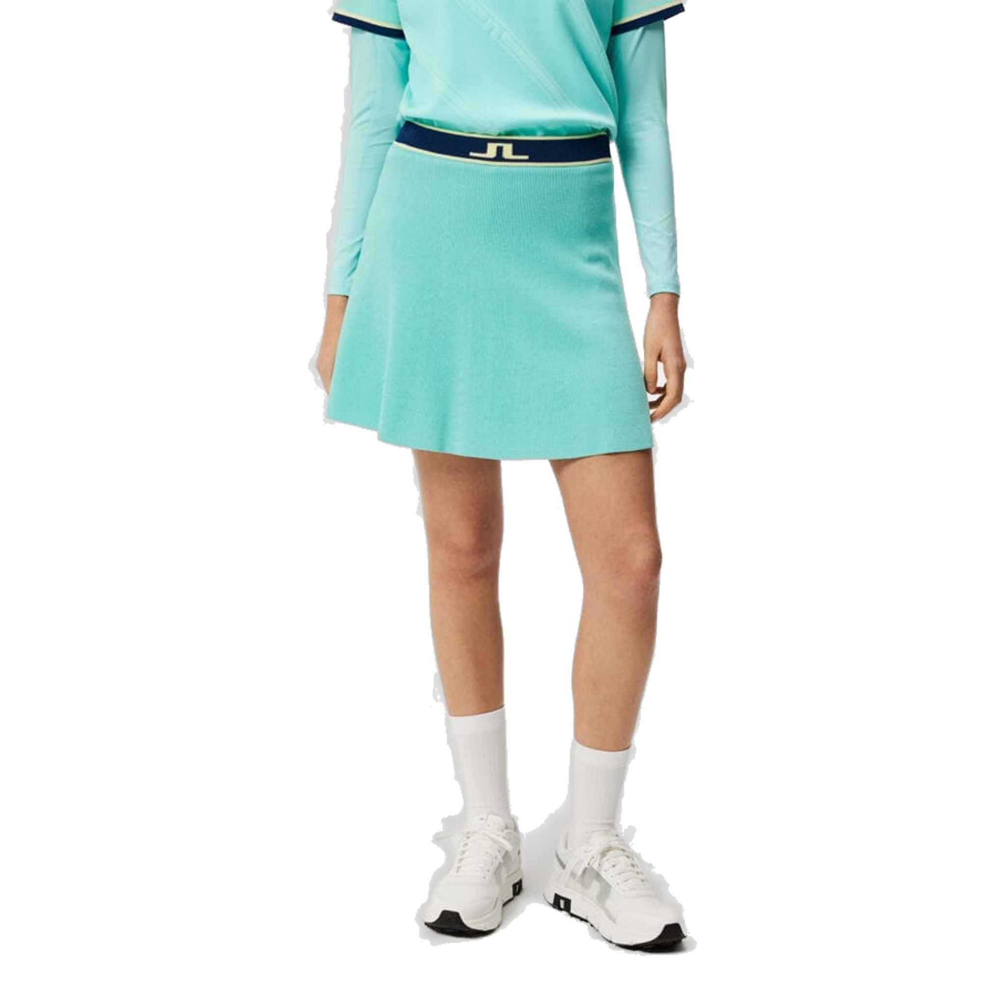 J. Lindeberg Emma Gonna lavorata a maglia da donna