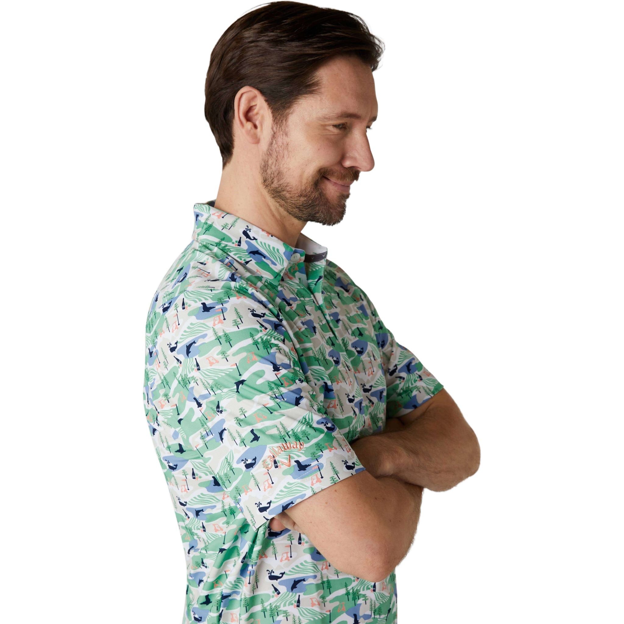 Callaway All Over A Polo Uomo
