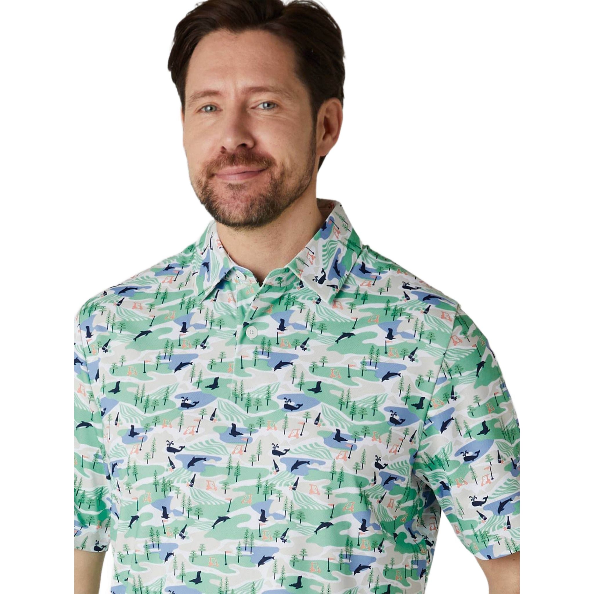 Callaway All Over A Polo Uomo