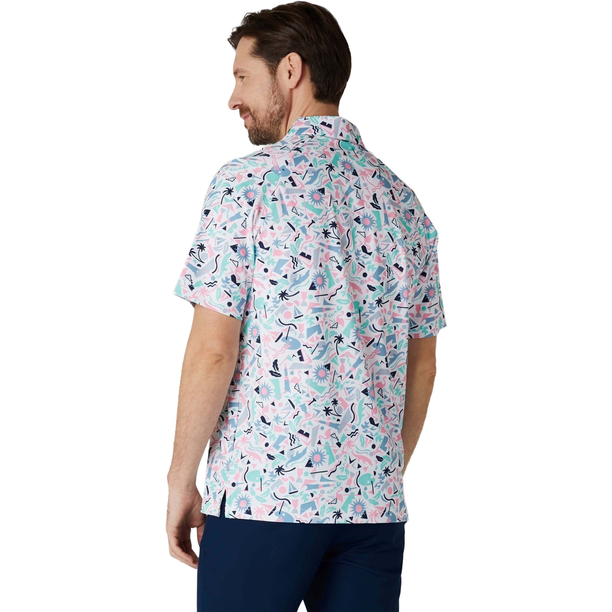 Polo da uomo Callaway Florida Abstract