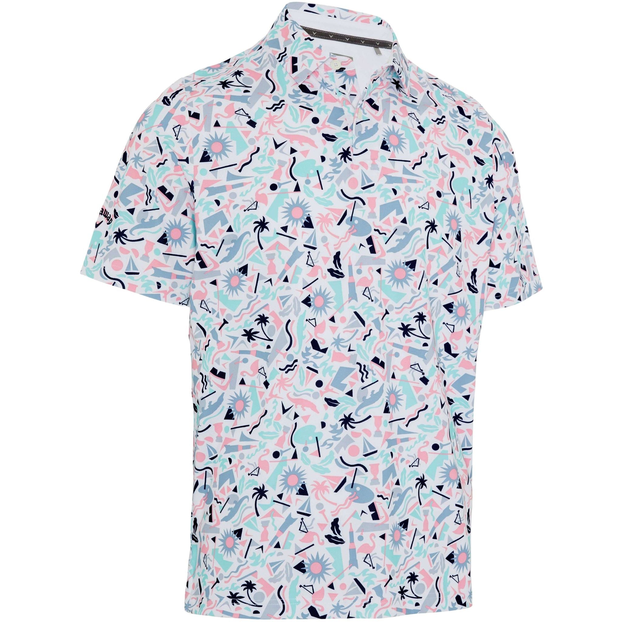 Polo da uomo Callaway Florida Abstract