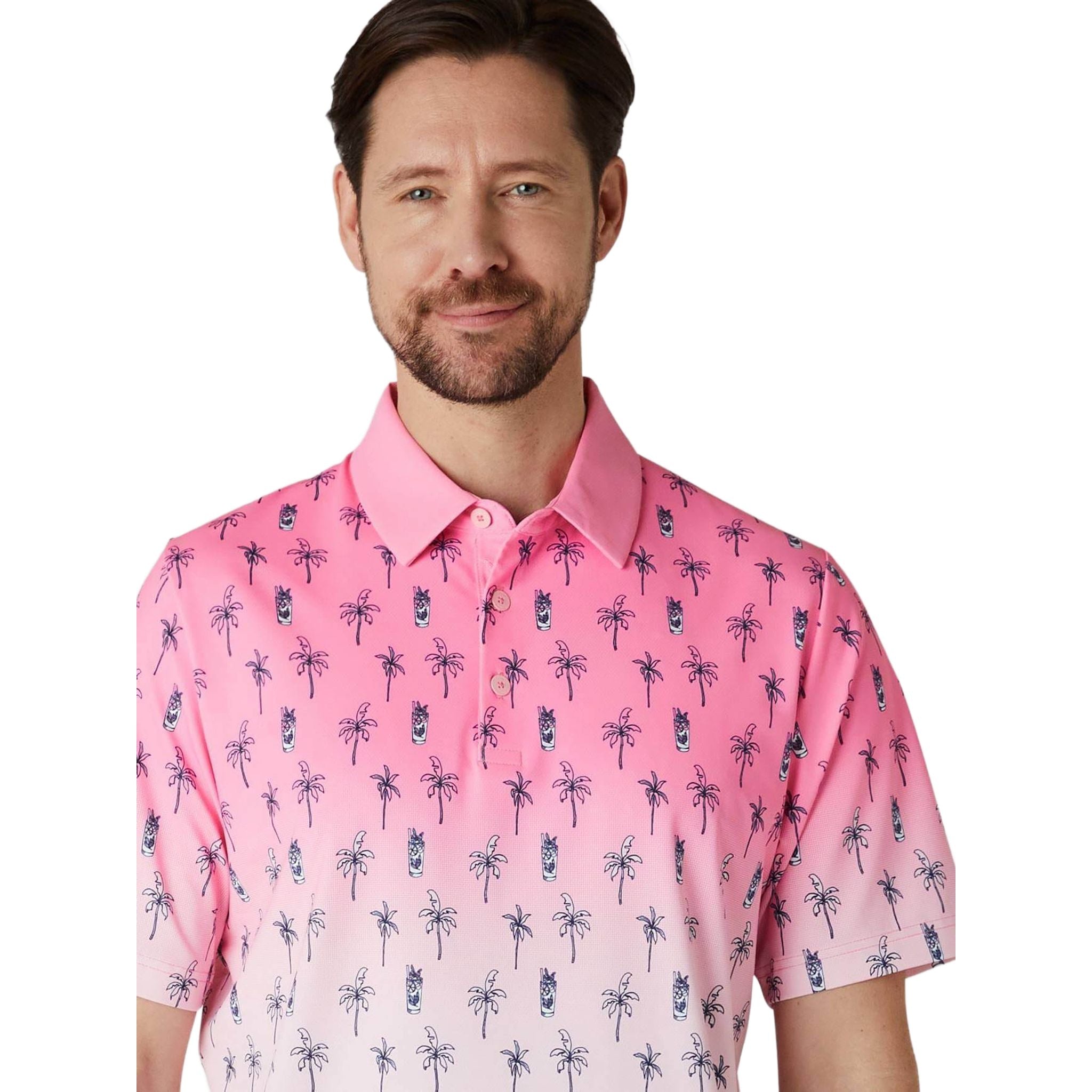 Polo a maniche corte Callaway Mojito Ombre da uomo
