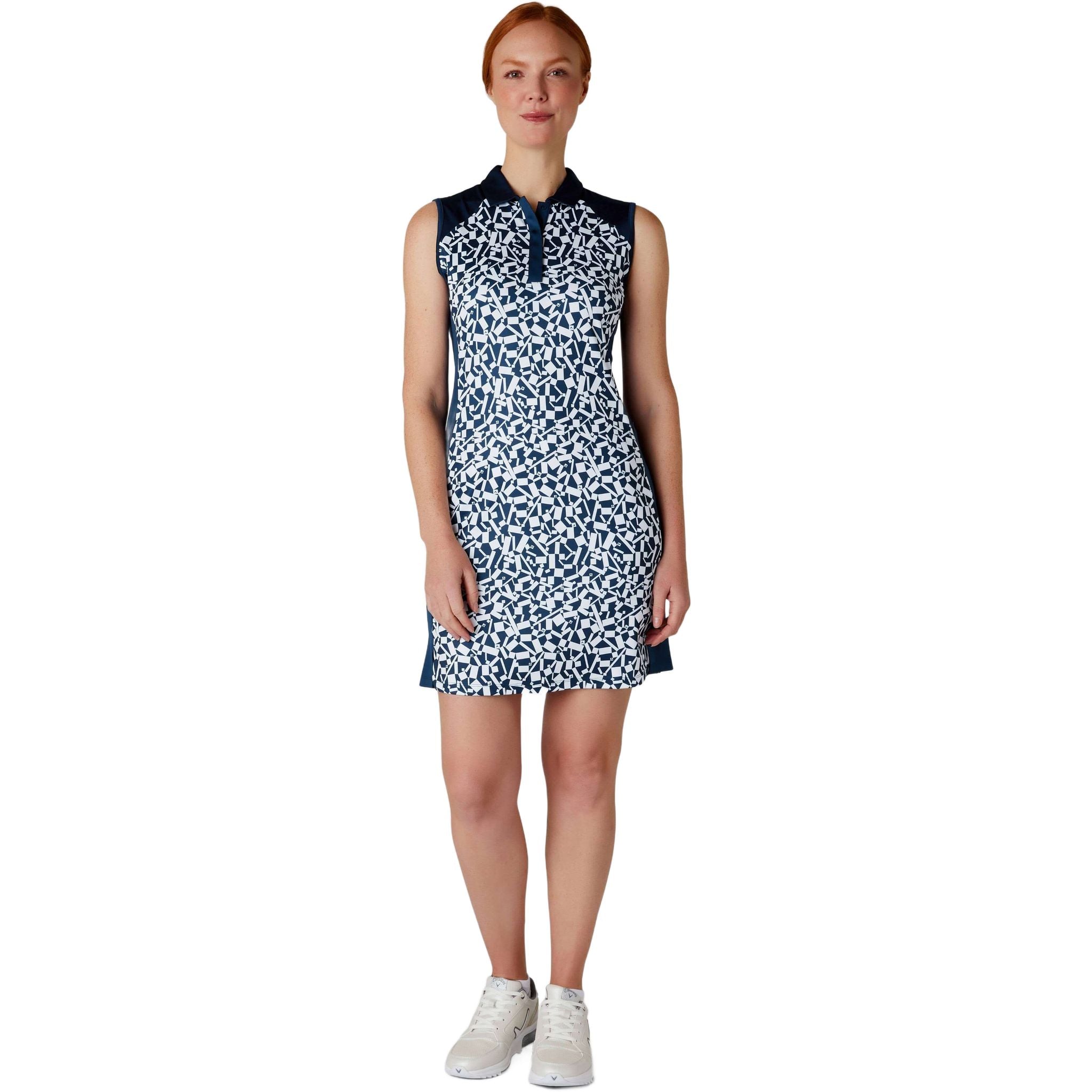 Abito senza maniche Callaway Two Tone Geo da donna