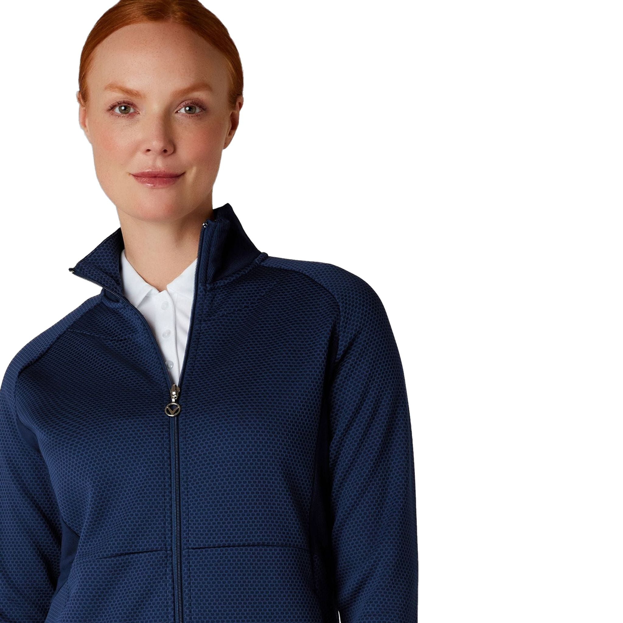 Giacca Callaway Long Sleeve Fullzip Hexagon H da donna