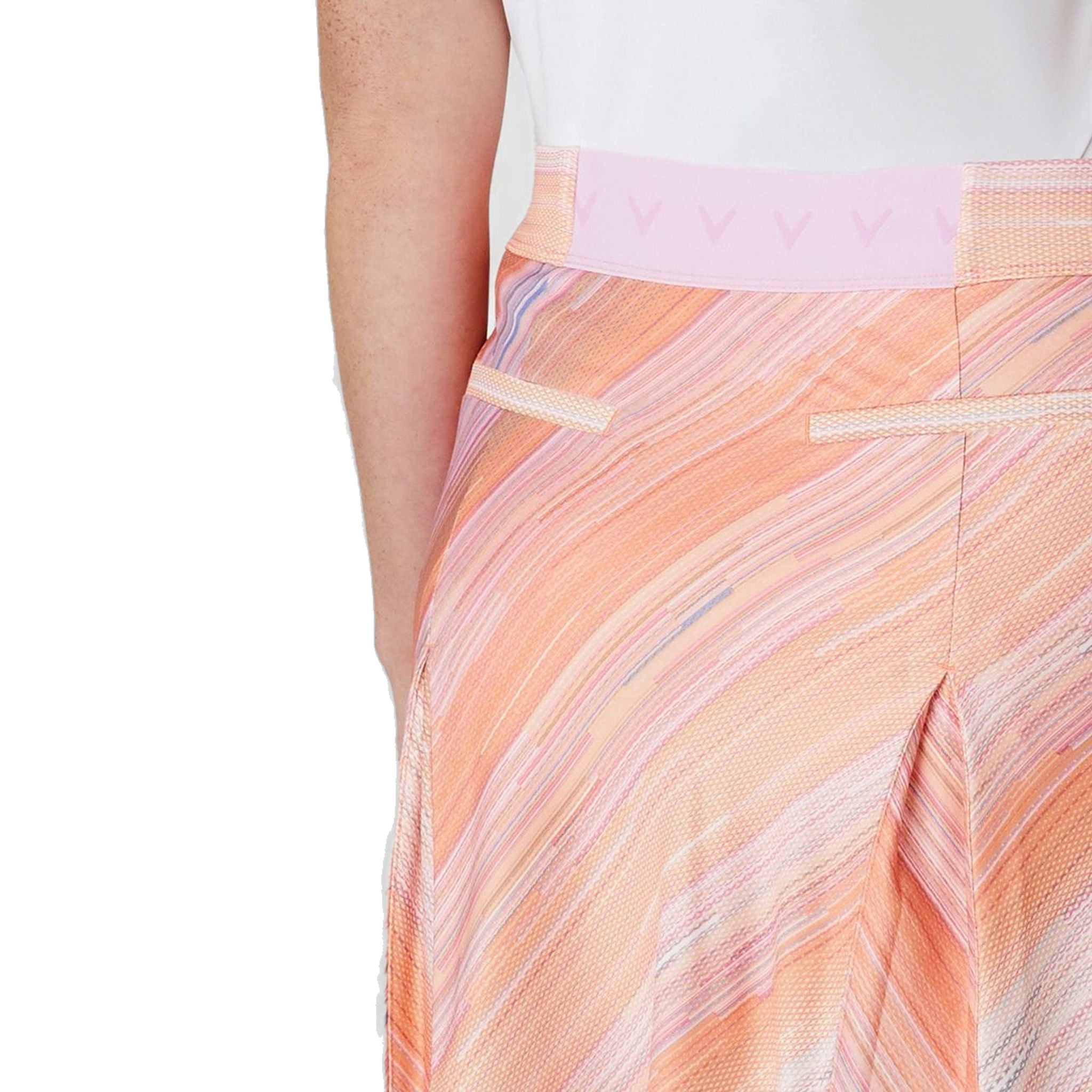 Callaway Gonna-pantalone a pieghe a righe da donna