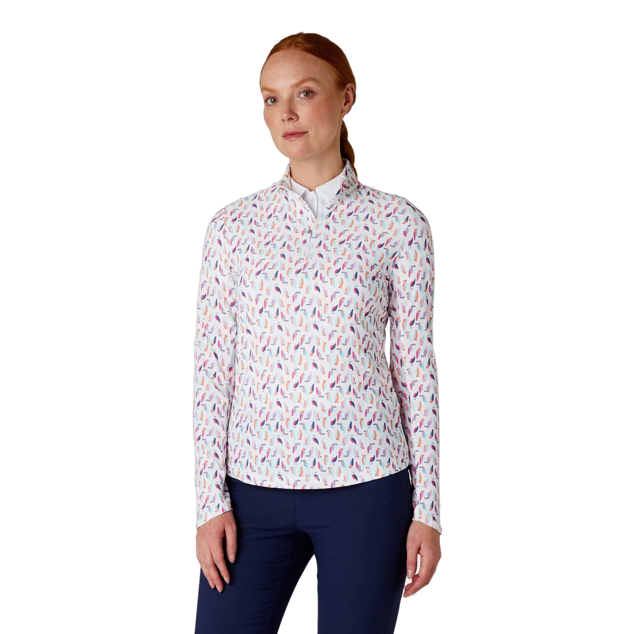 Camicia Callaway Birdie/Eagle Print da donna