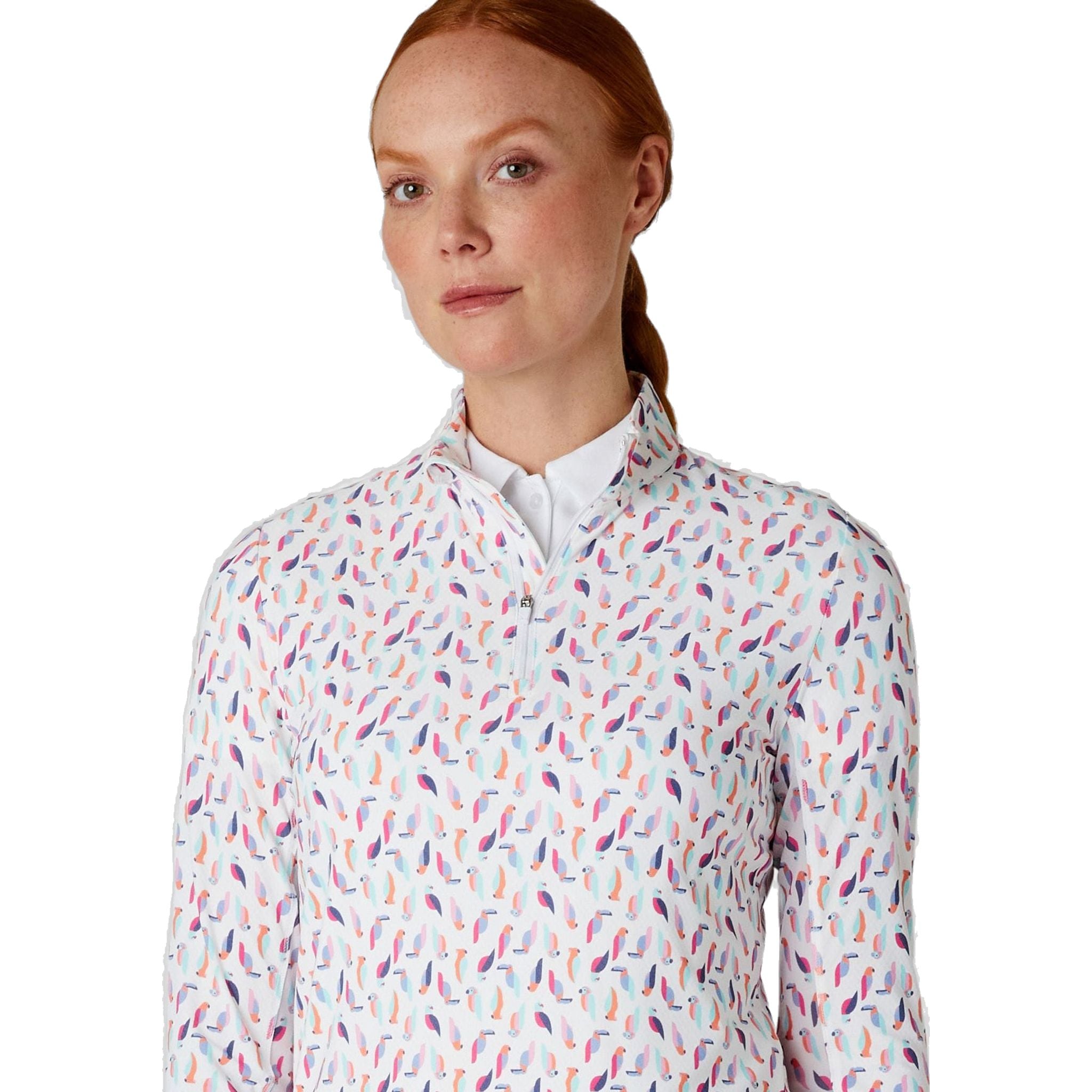 Camicia Callaway Birdie/Eagle Print da donna