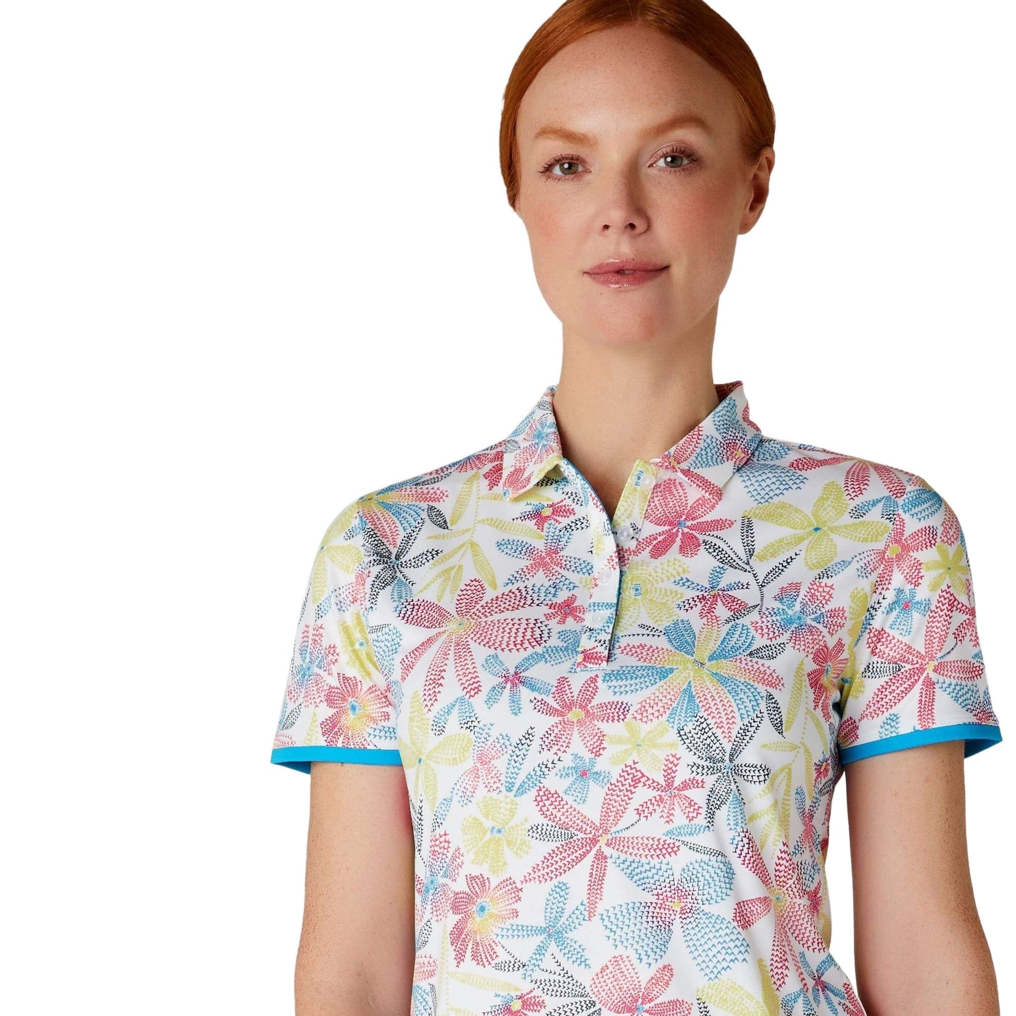 Camicia Callaway Allover Chev Flor da donna