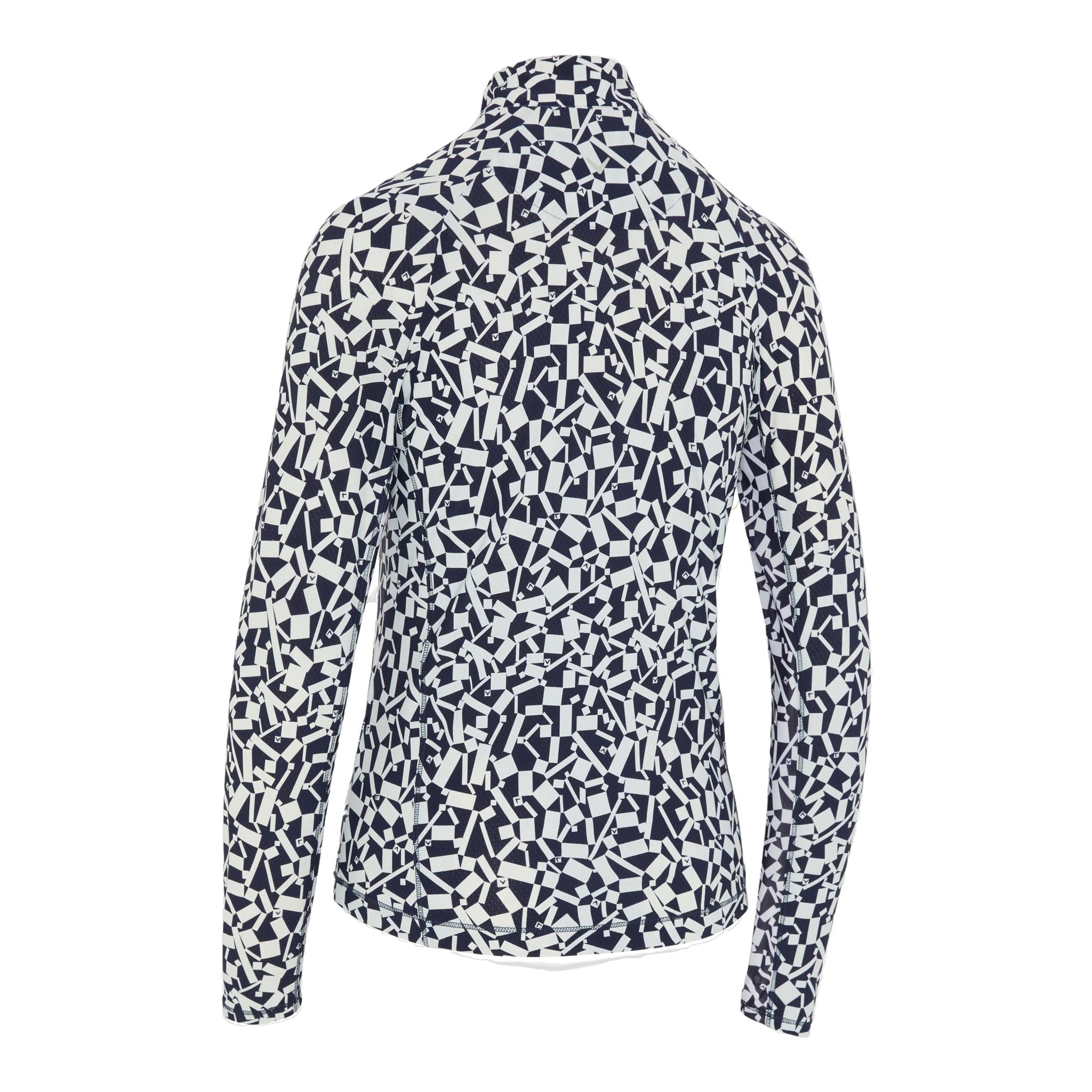 Camicia Callaway con stampa geometrica bicolore da donna