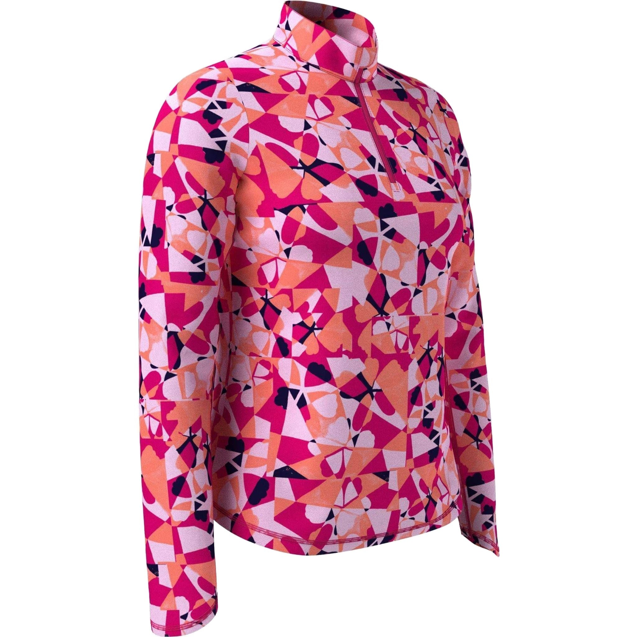 Camicia da donna con stampa floreale geometrica Callaway