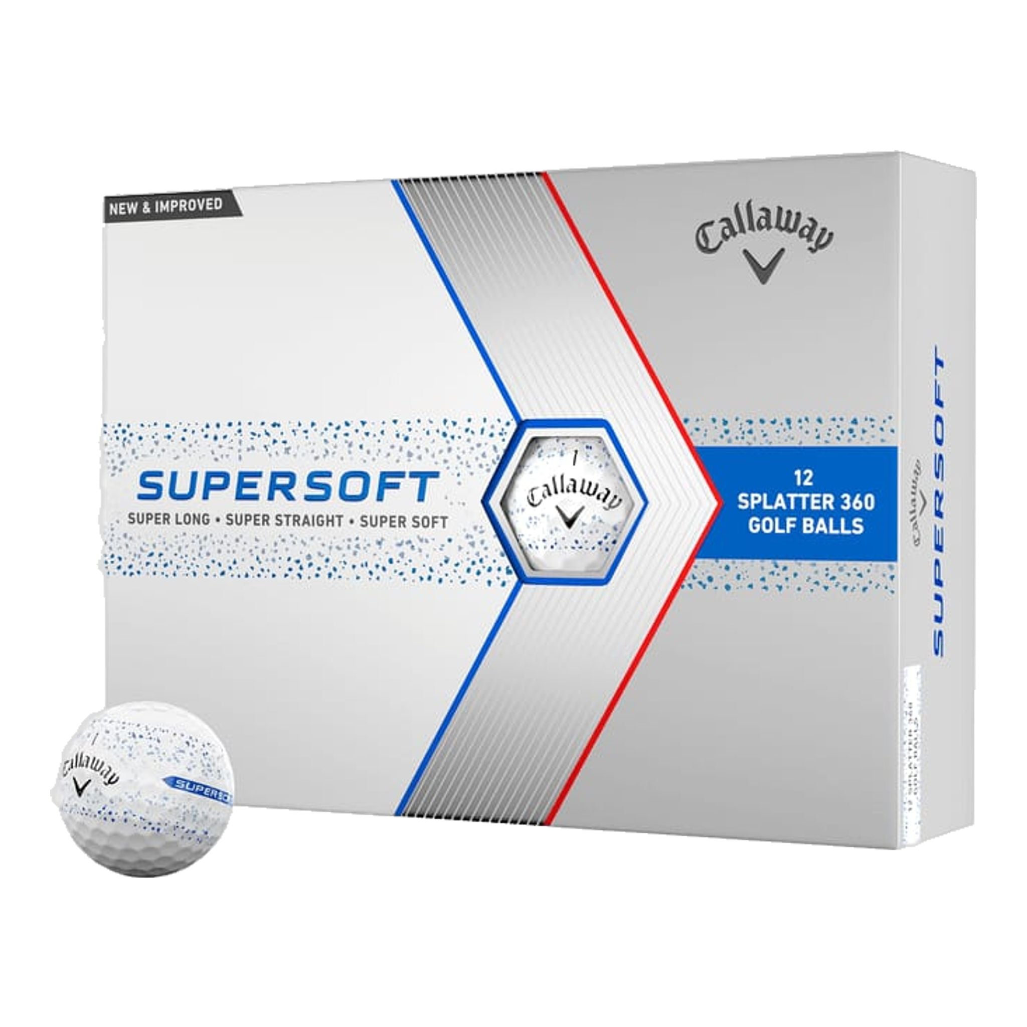 Palline da golf Callaway Supersoft (2023)