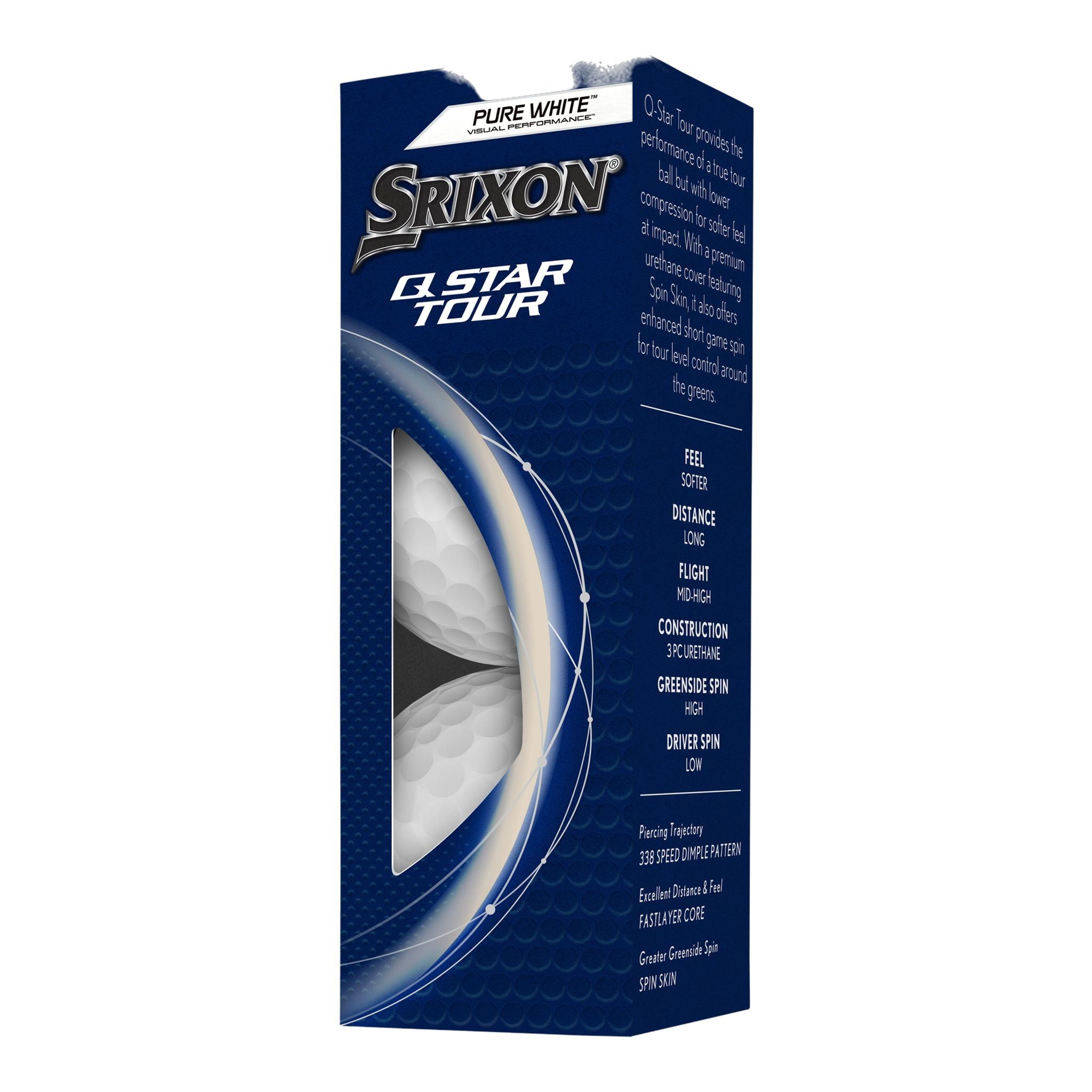 Srixon Q-Star Tour 5 palline da golf (12 palline)
