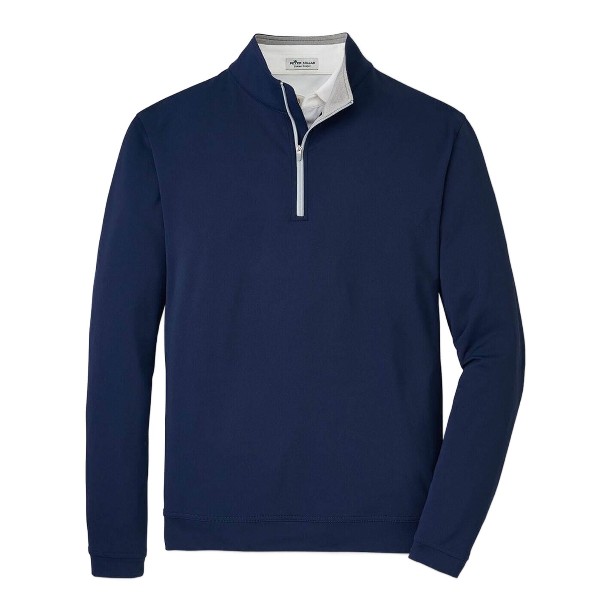 Maglione elasticizzato con cerniera 1/4 Perth di Peter Millar da uomo