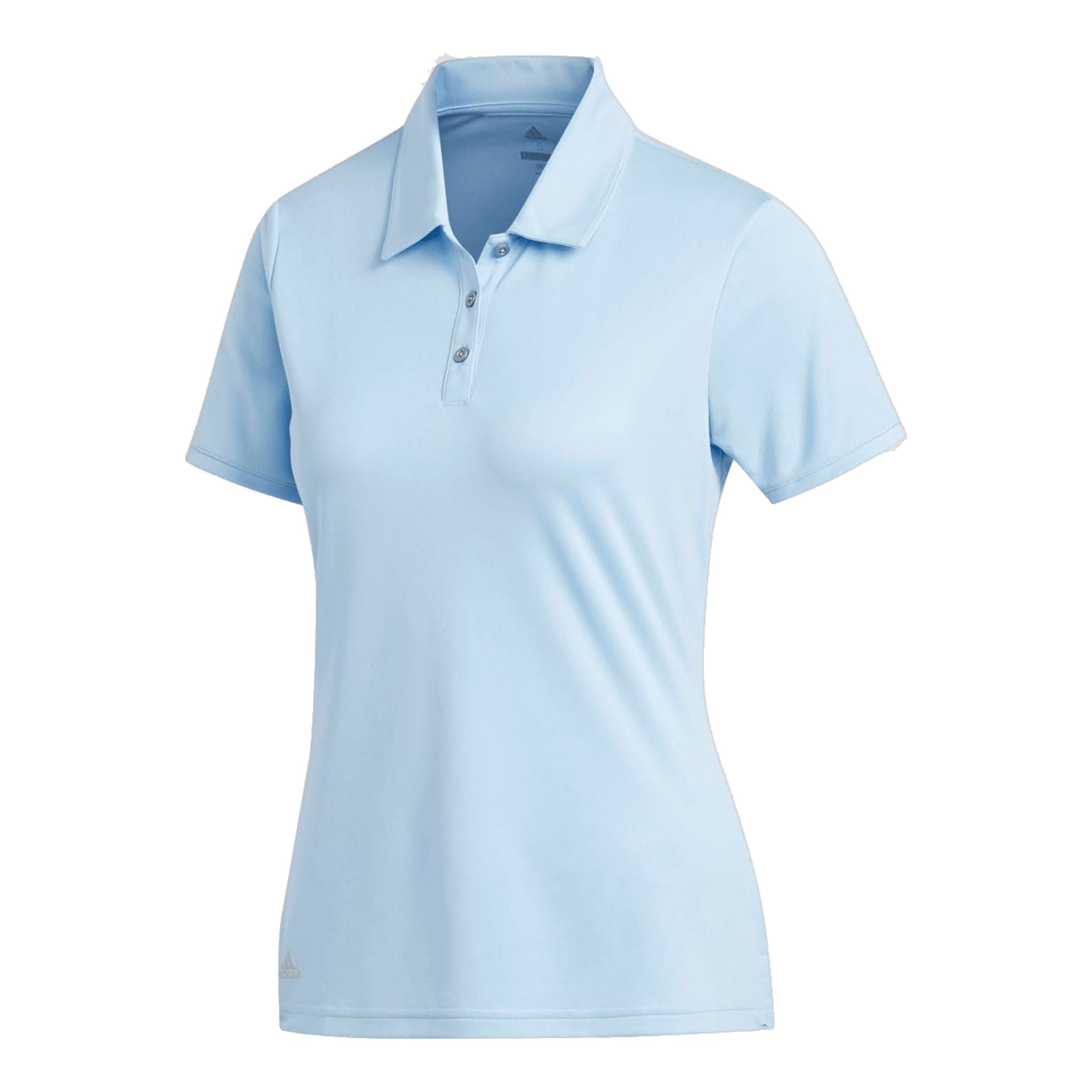 Adidas W Tournament SS Polo Clear Sky con logo KSV Donna