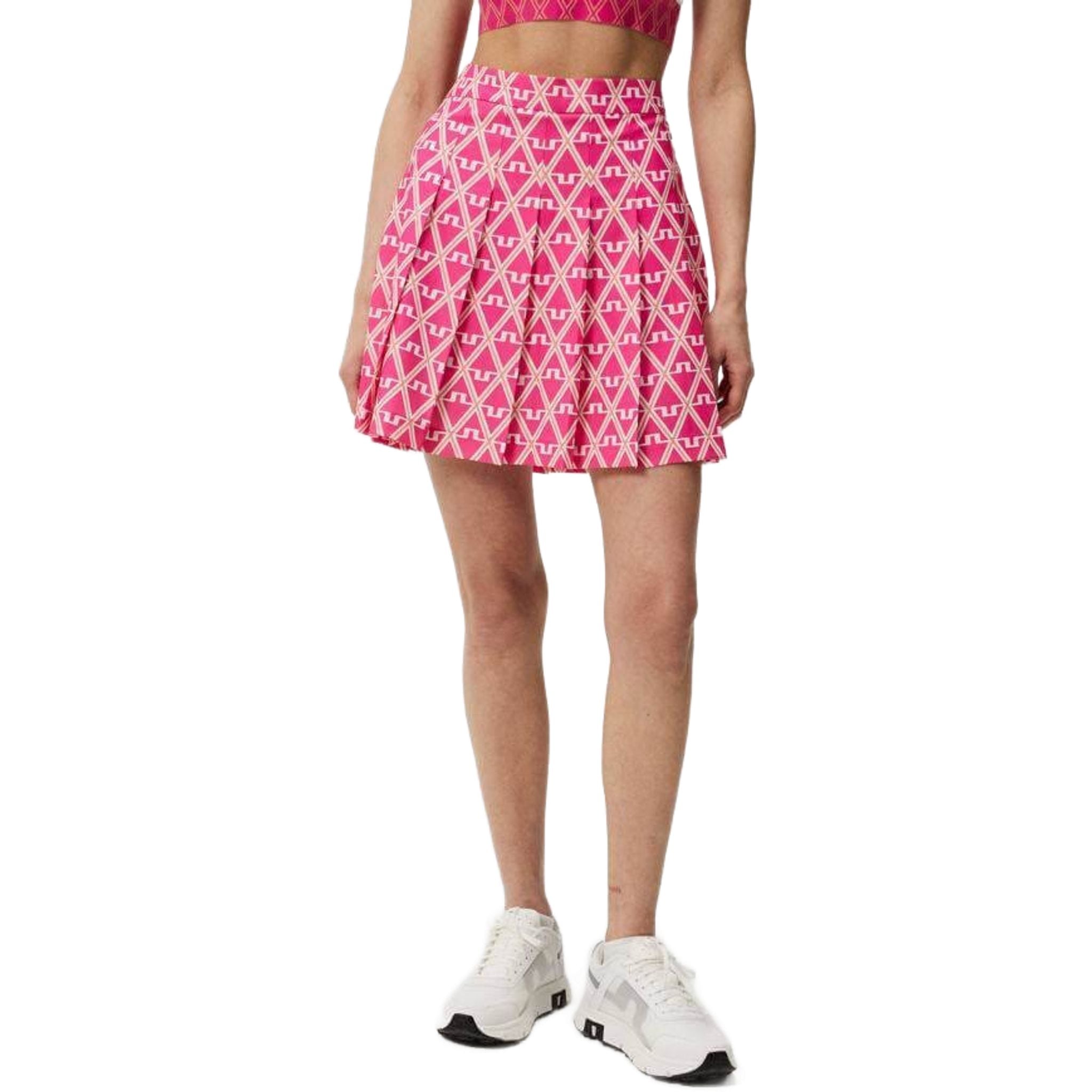 J. Lindeberg Gonna con stampa Adina da donna