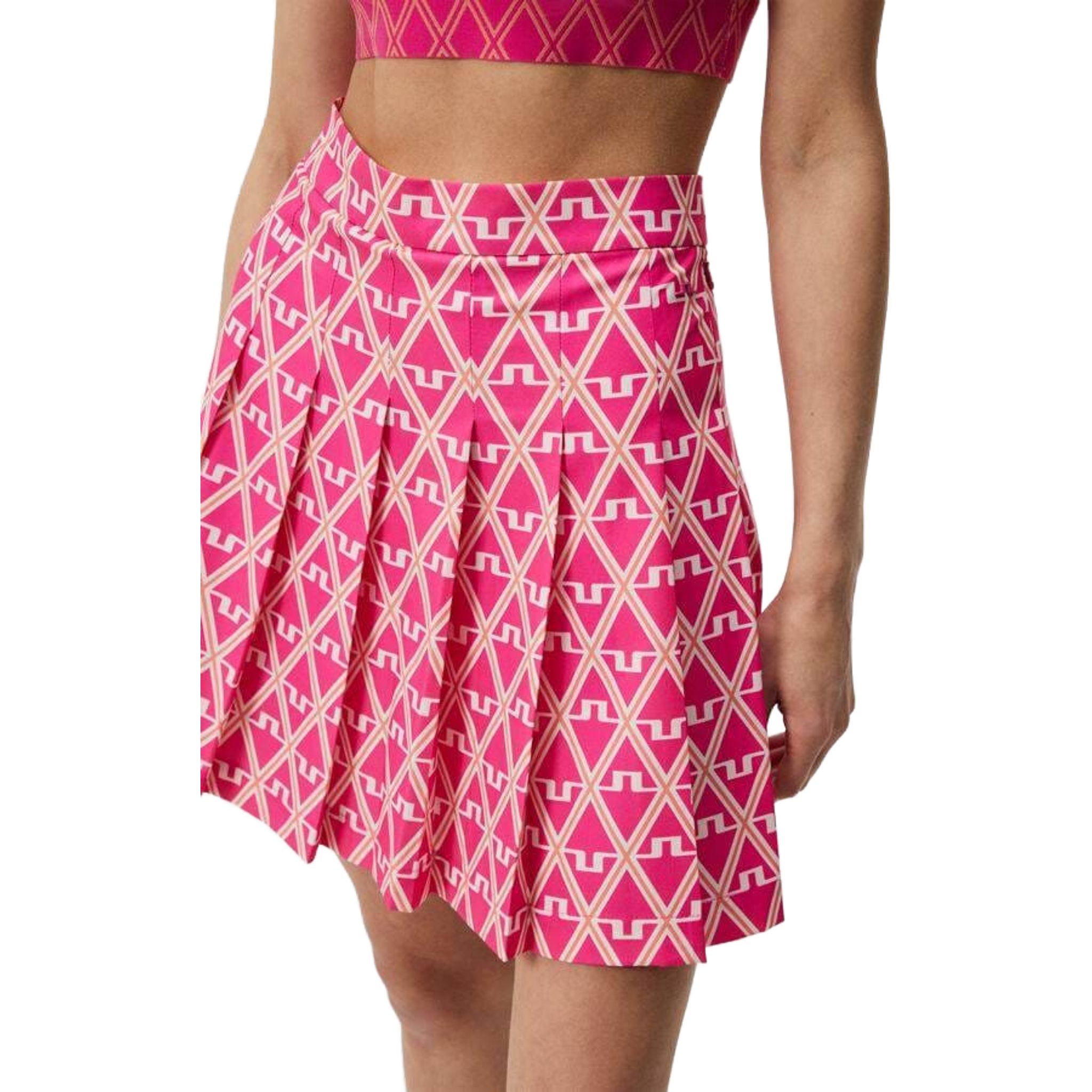 J. Lindeberg Gonna con stampa Adina da donna