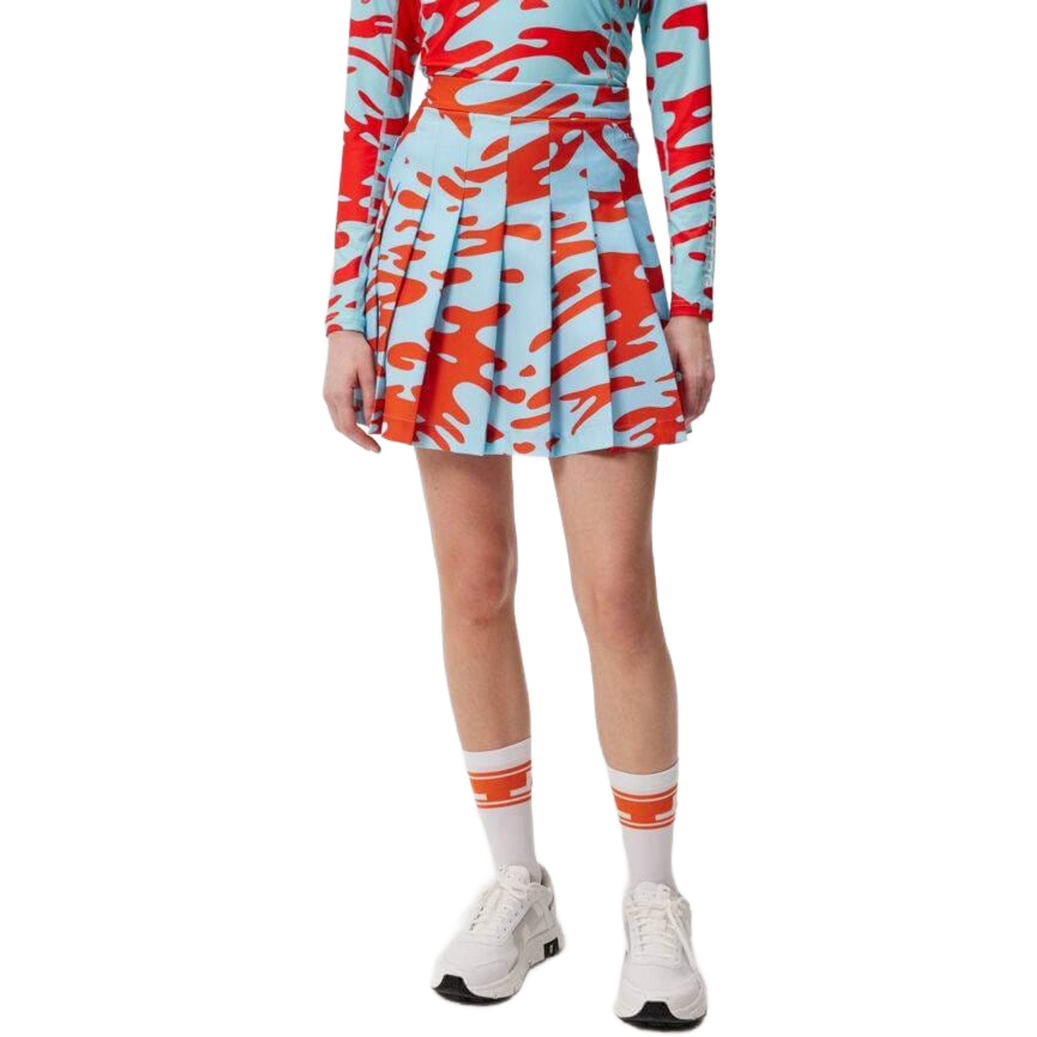 J. Lindeberg Gonna con stampa Adina da donna