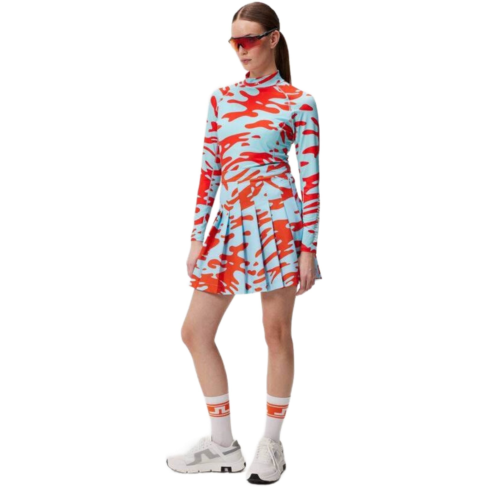 J. Lindeberg Gonna con stampa Adina da donna