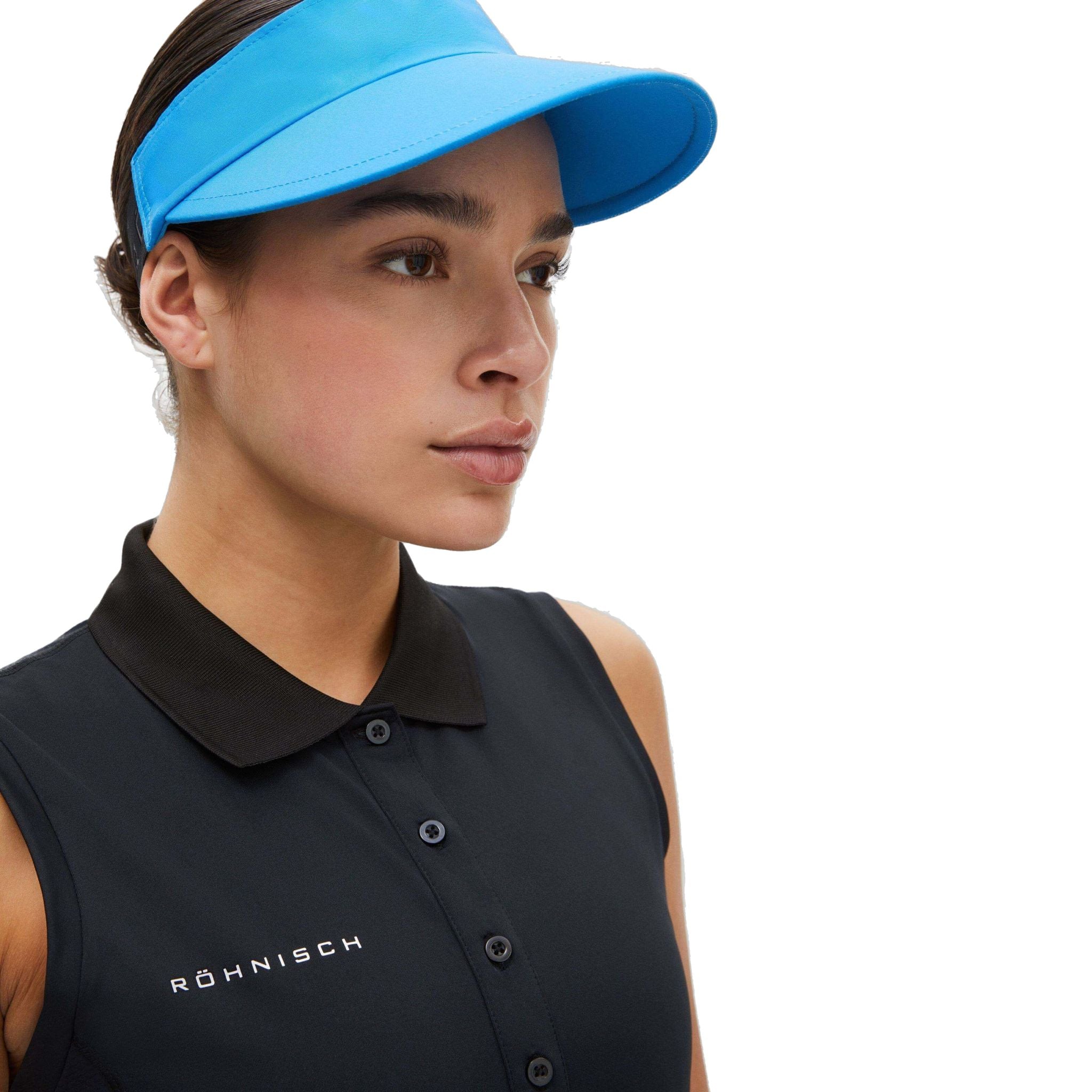 Visiera parasole con logo Röhnisch da donna