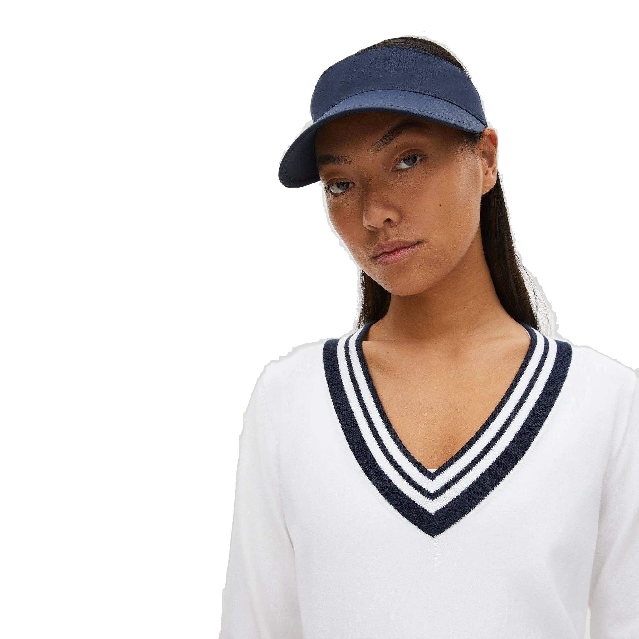 Visiera parasole con logo Röhnisch da donna