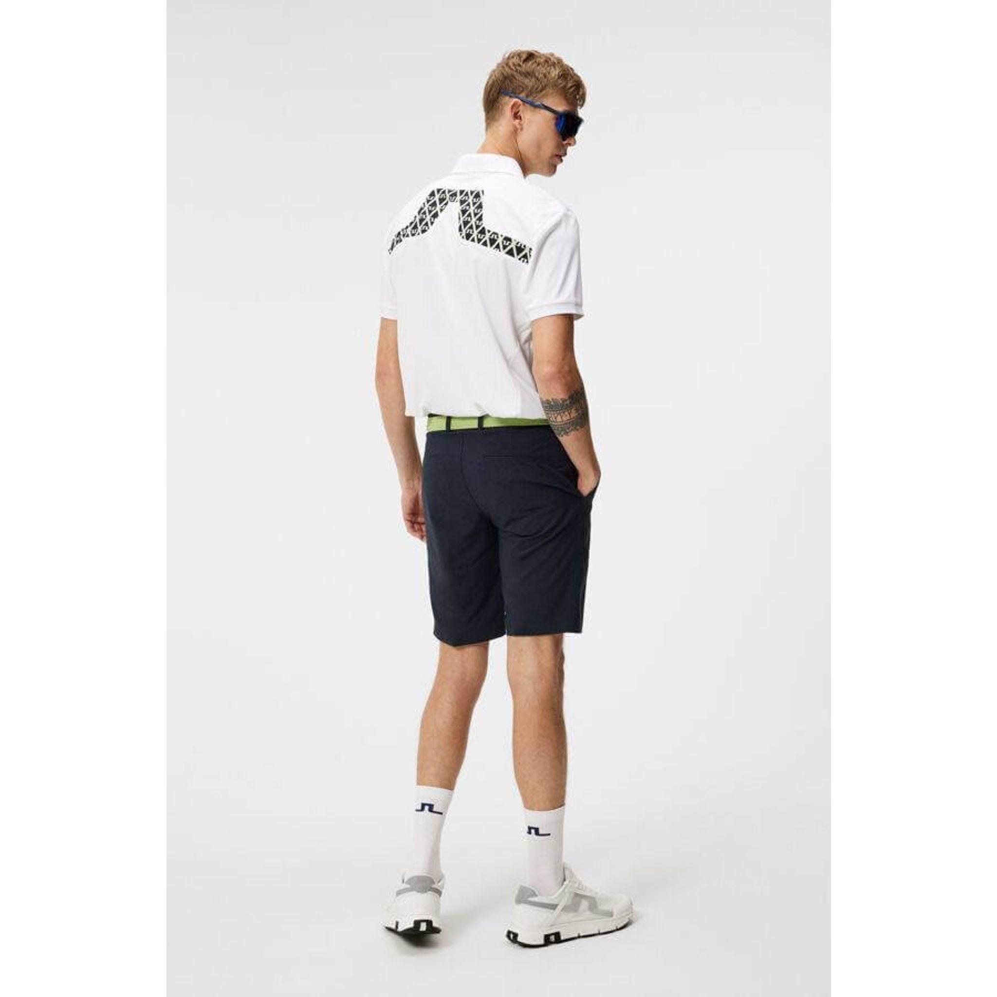 Polo da uomo con stampa vestibilità regolare J. Lindeberg KV