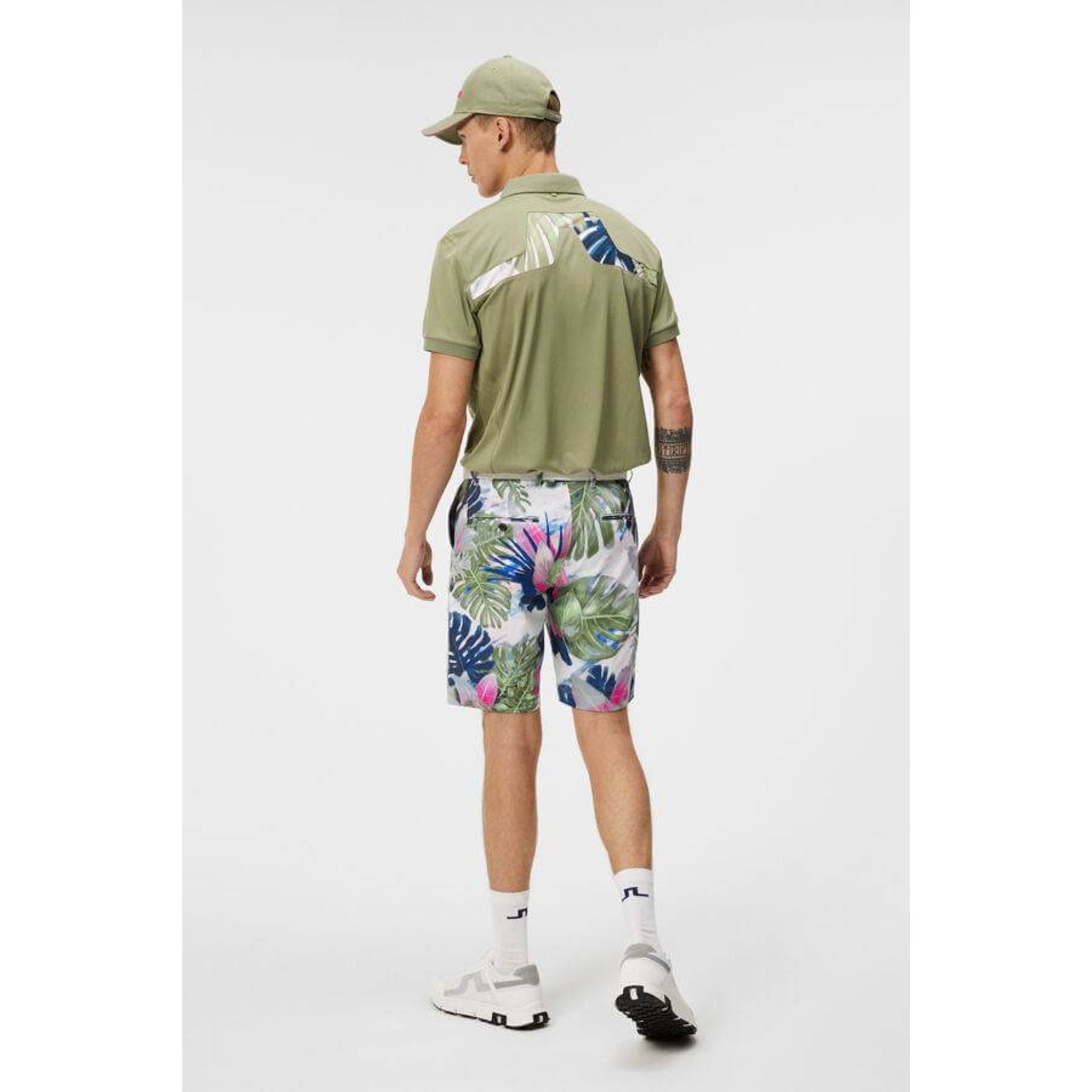 Polo da uomo con stampa vestibilità regolare J. Lindeberg KV