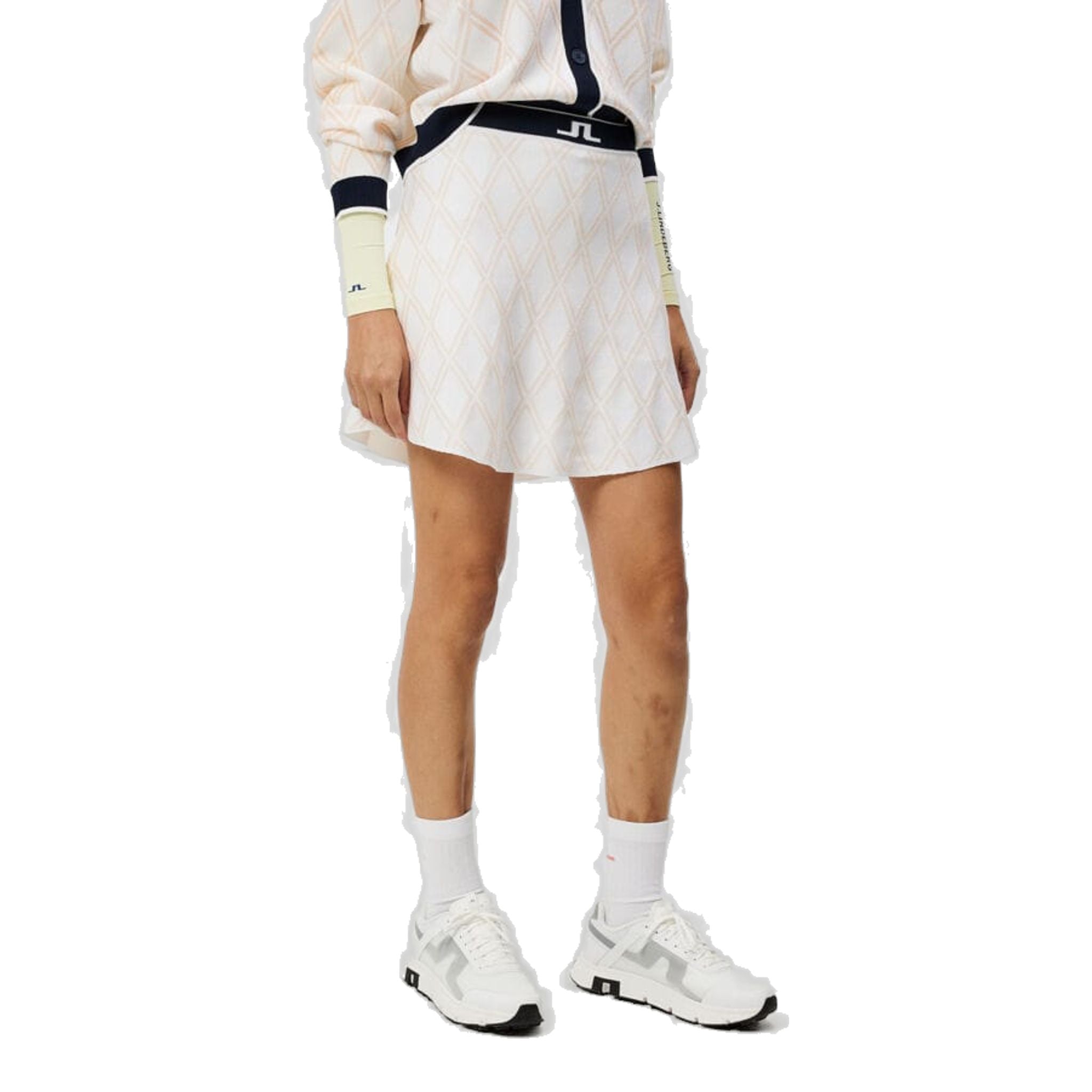 J. Lindeberg Aper Gonna corta in maglia da donna