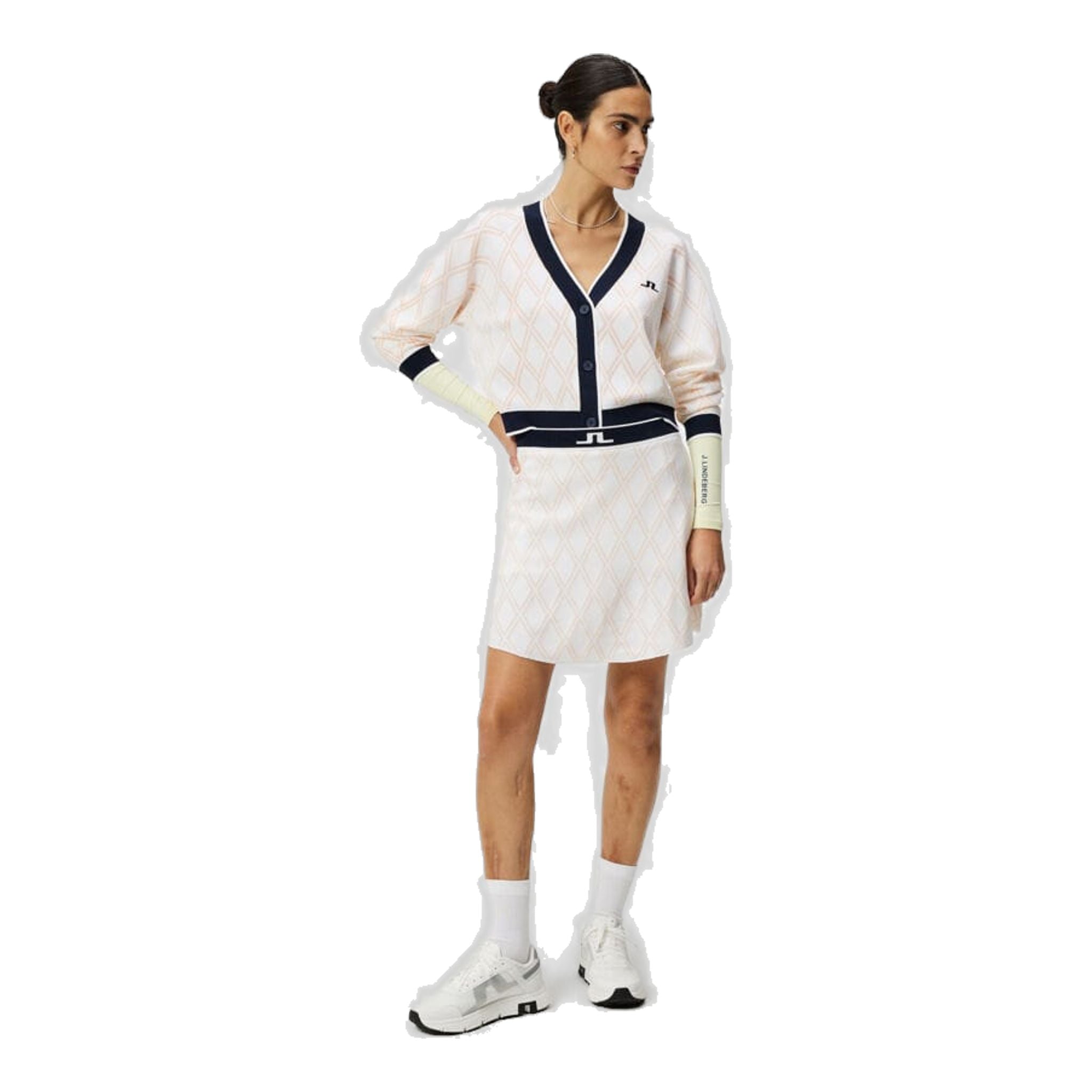 J. Lindeberg Aper Gonna corta in maglia da donna