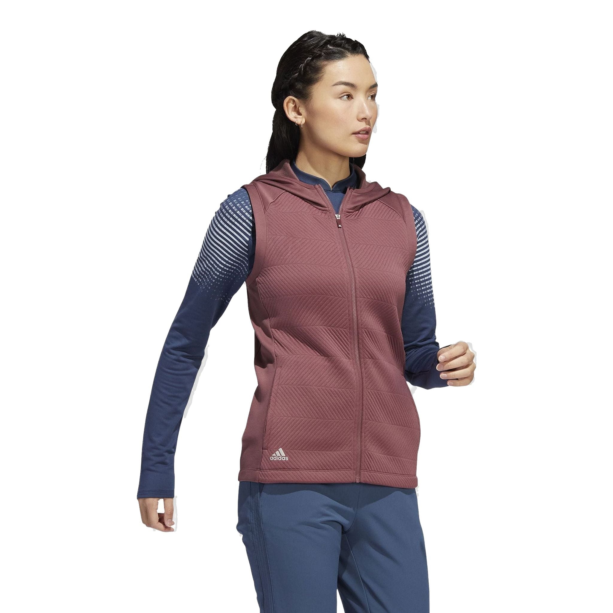 Gilet Adidas Cold.Rdy con cerniera intera da donna