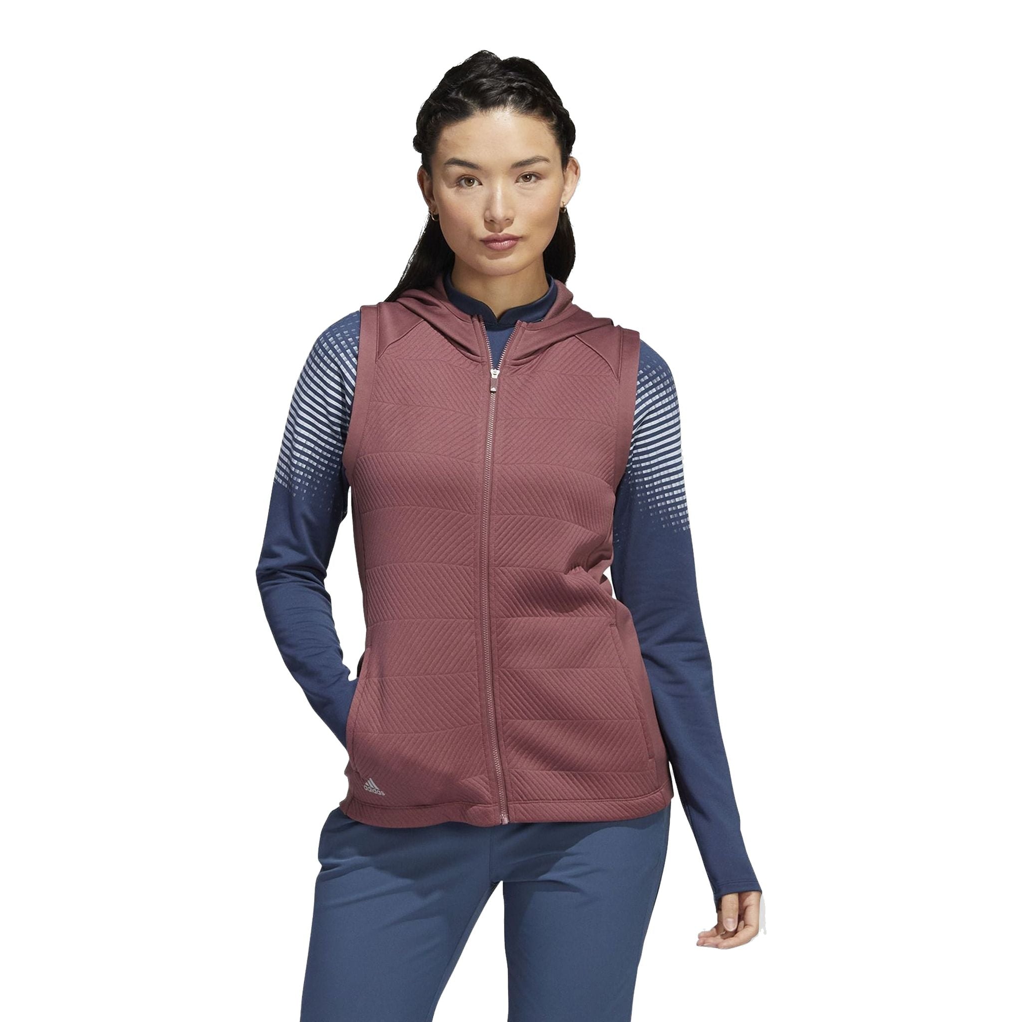 Gilet Adidas Cold.Rdy con cerniera intera da donna